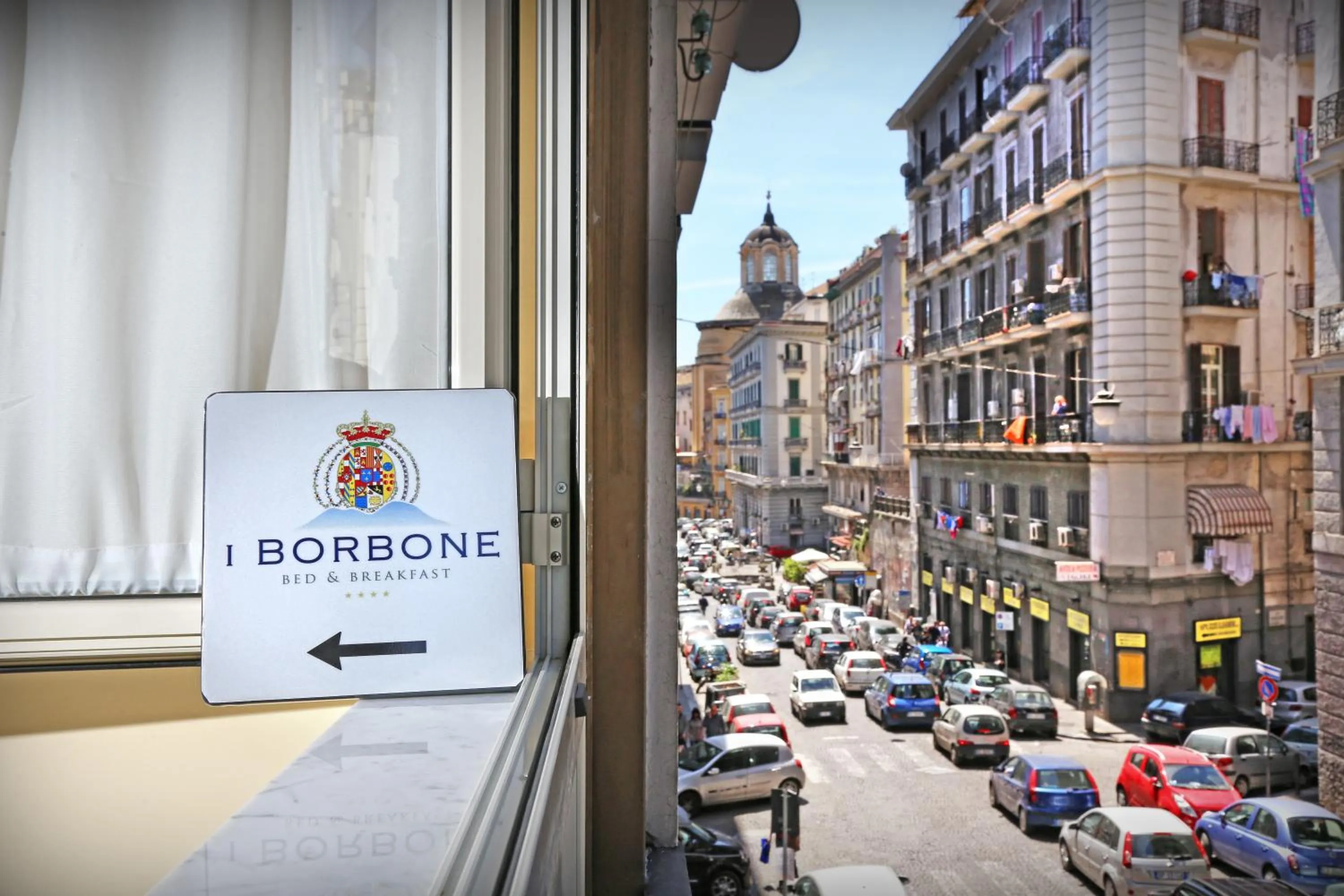 City view in B&B I Borbone