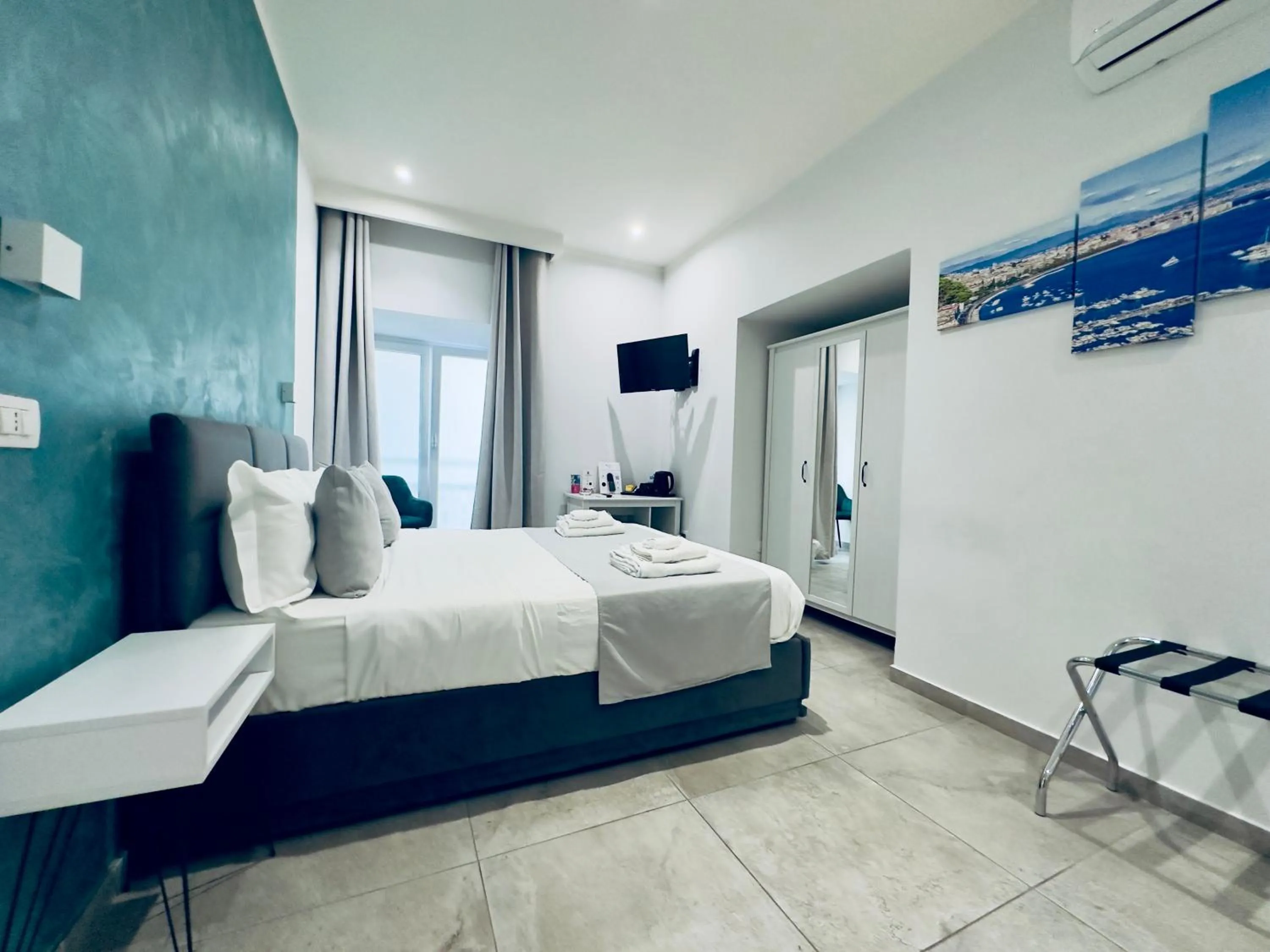 Bedroom, Bed in B&B I Borbone