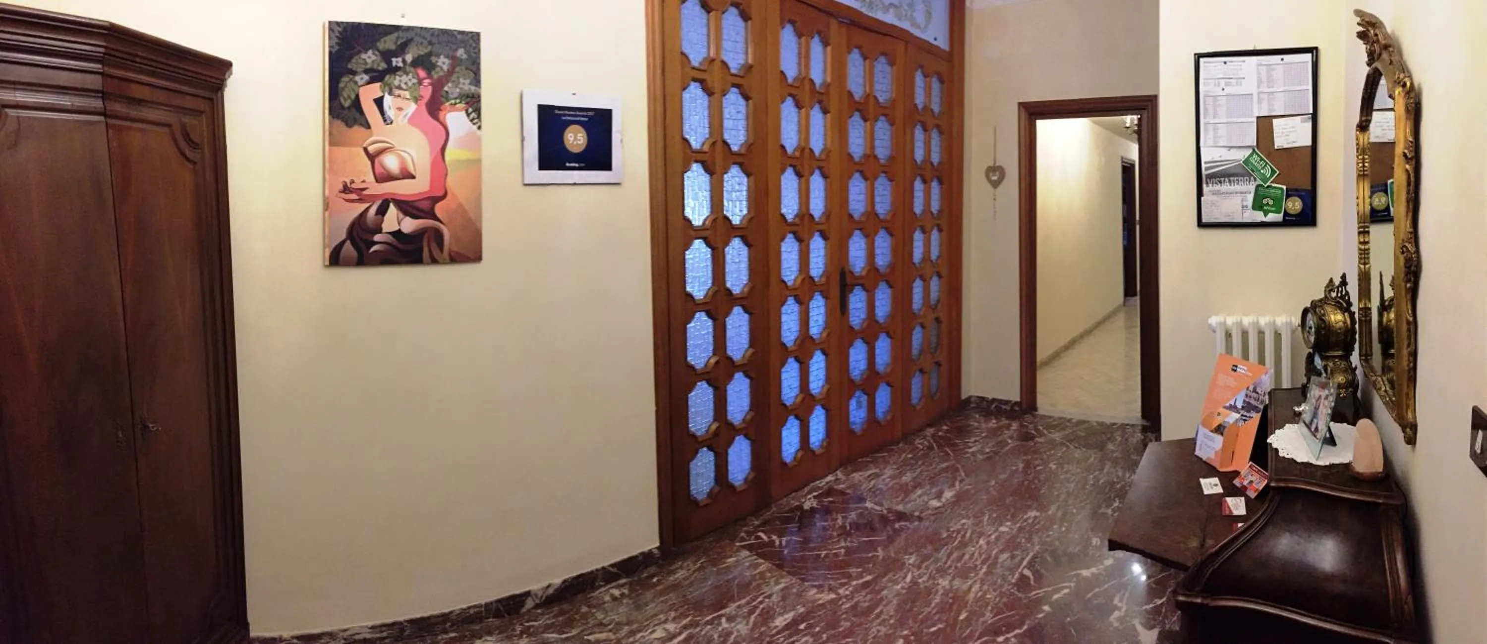 Lobby or reception in La Dimora di Vesta