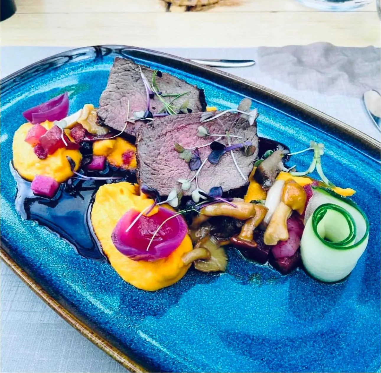 Restaurant/places to eat in Gudvangen Fjordtell