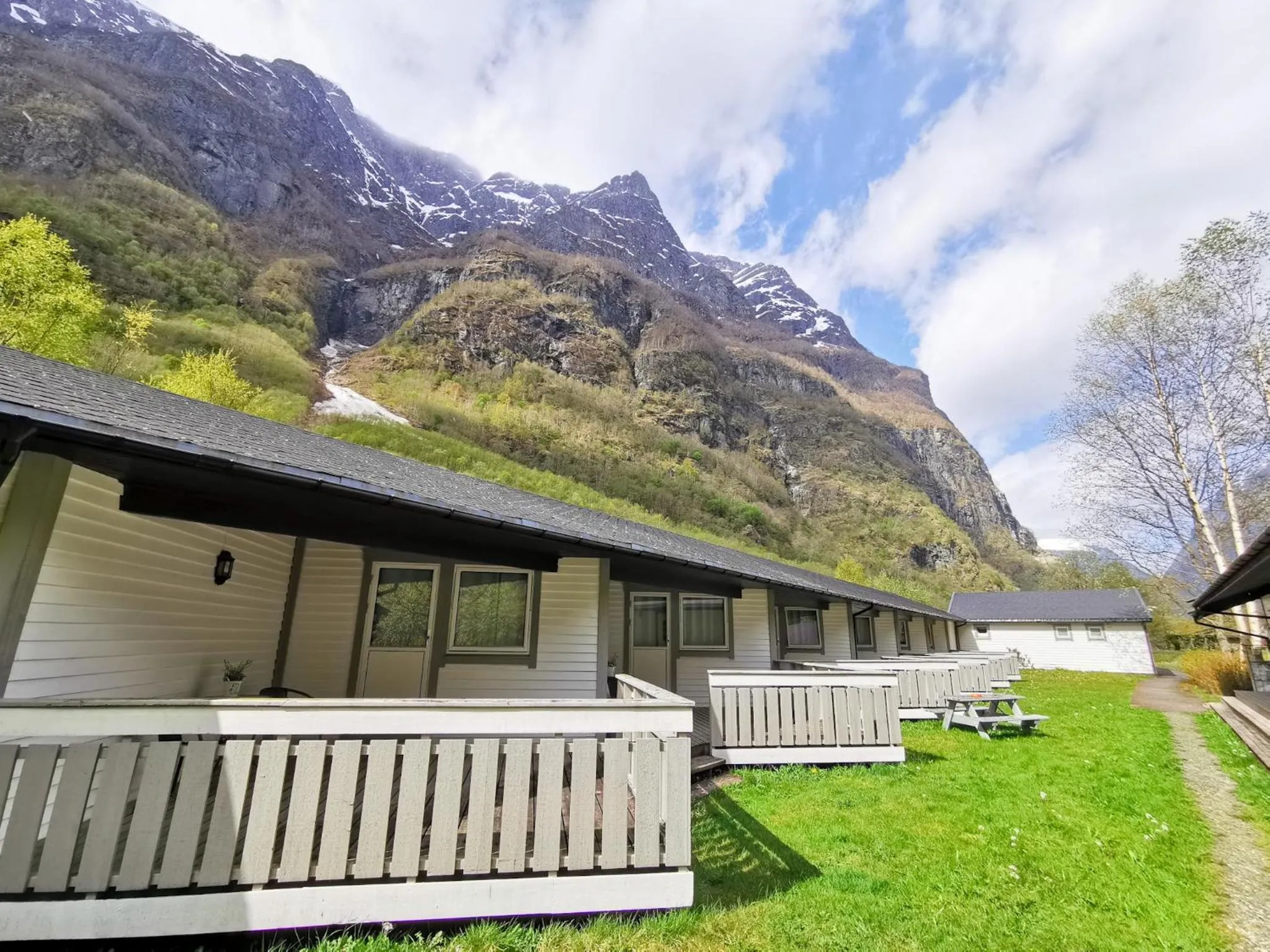Garden in Gudvangen Fjordtell