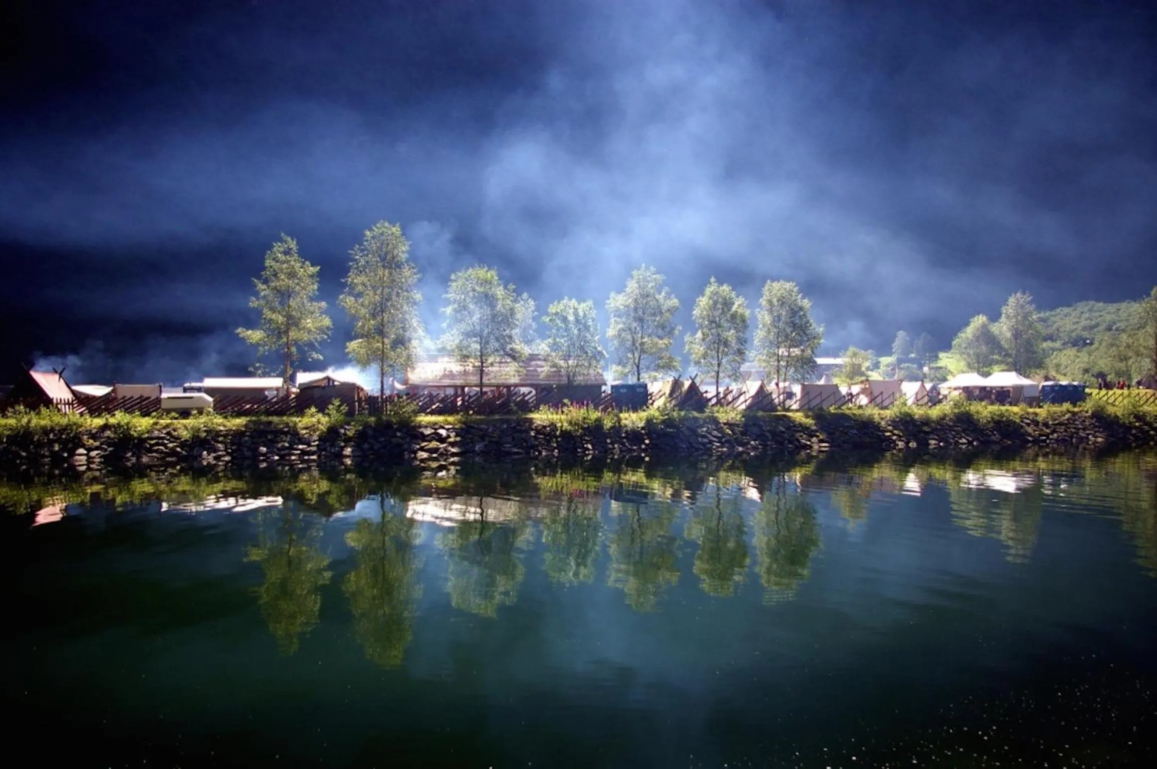 Natural landscape in Gudvangen Fjordtell