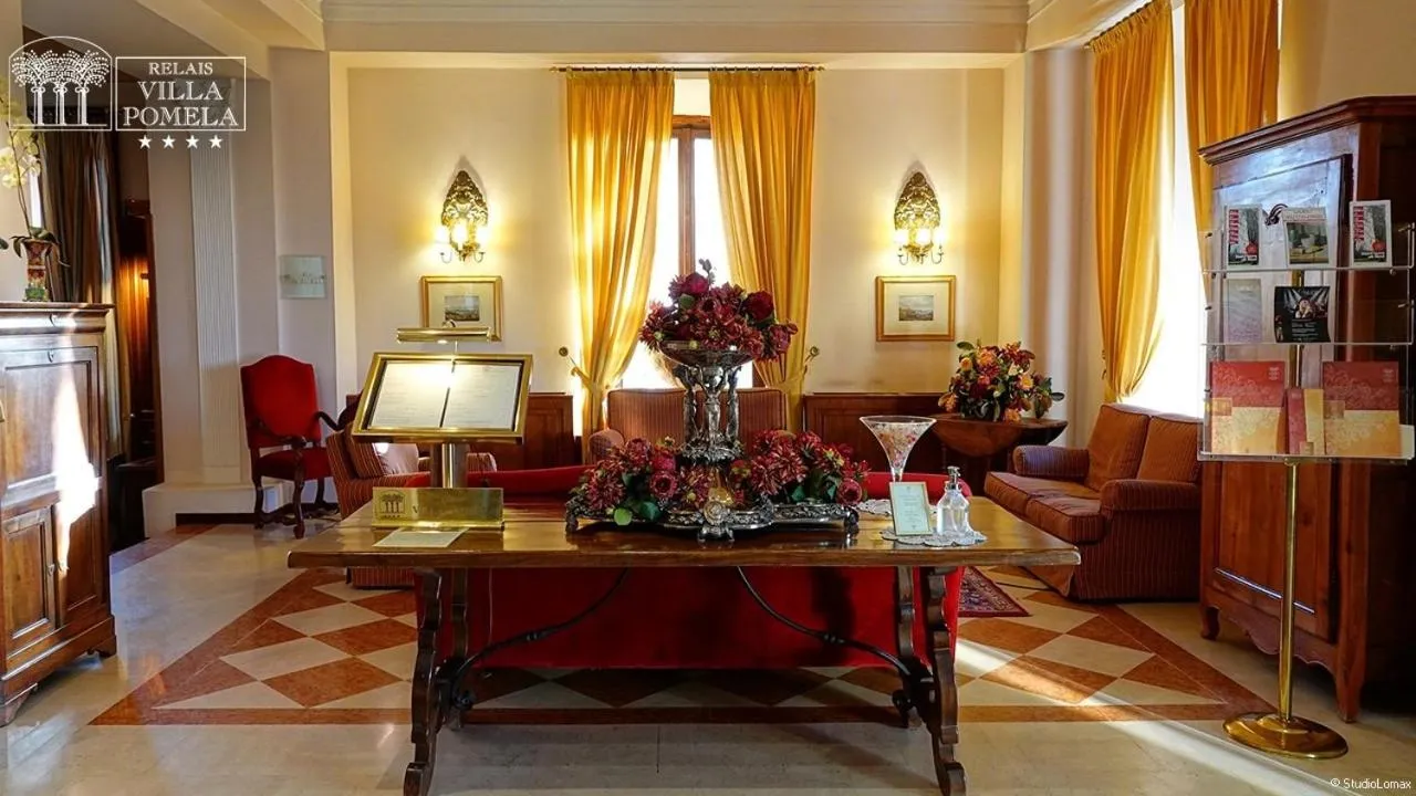 Living room in Relais Villa Pomela