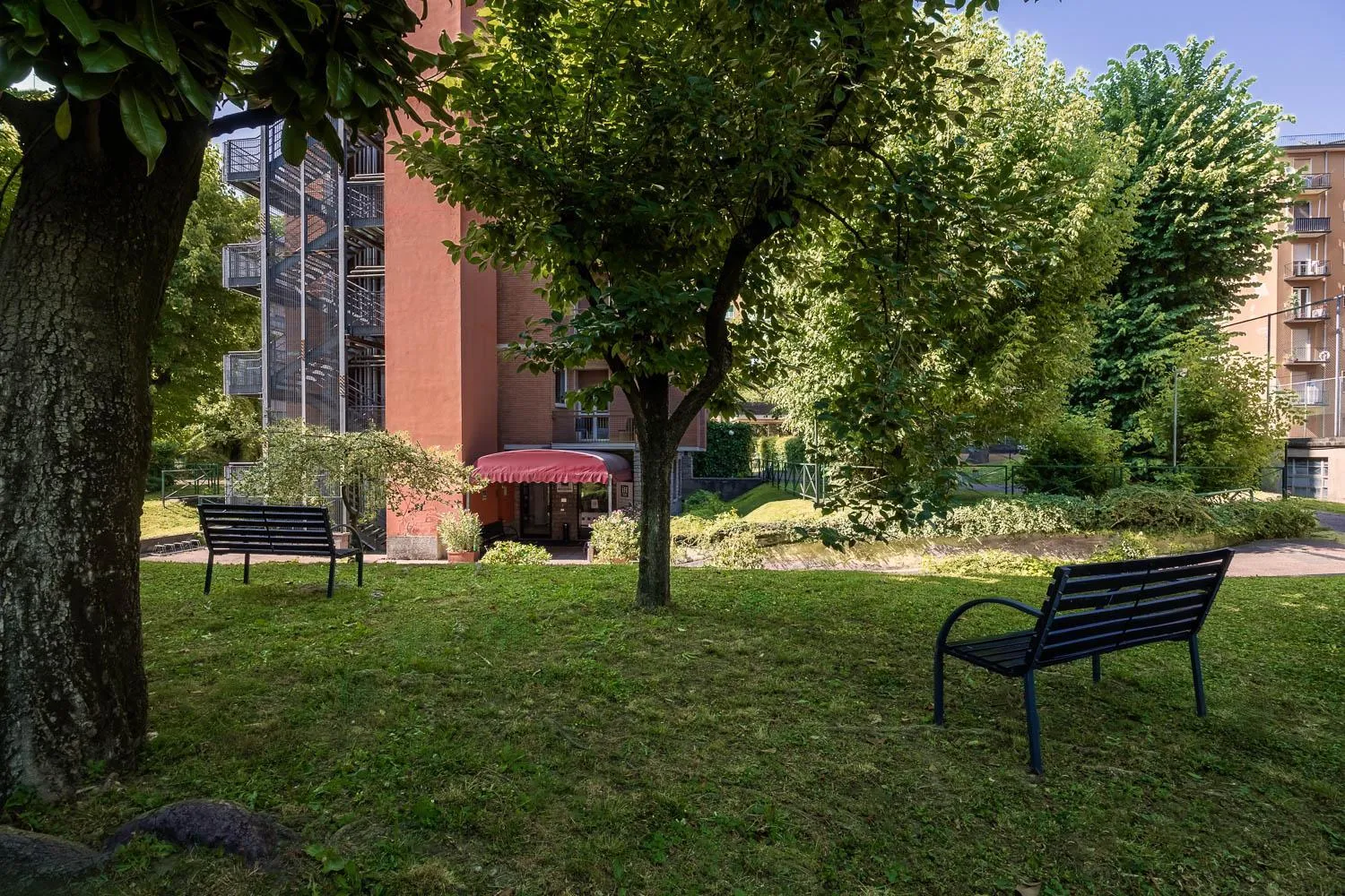 Garden in iH Hotels Milano ApartHotel Argonne Park