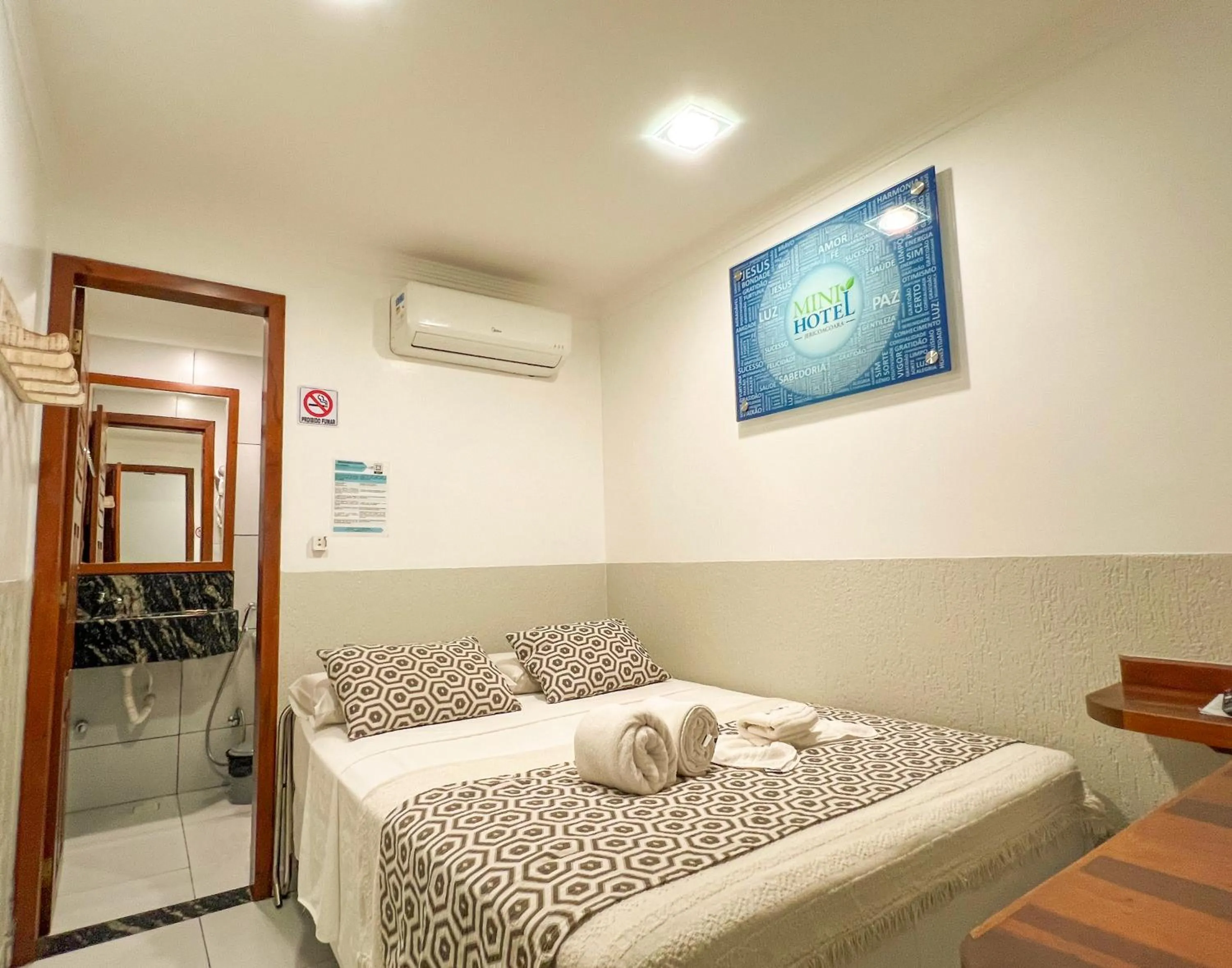 Toilet, Bed in Mini Hotel