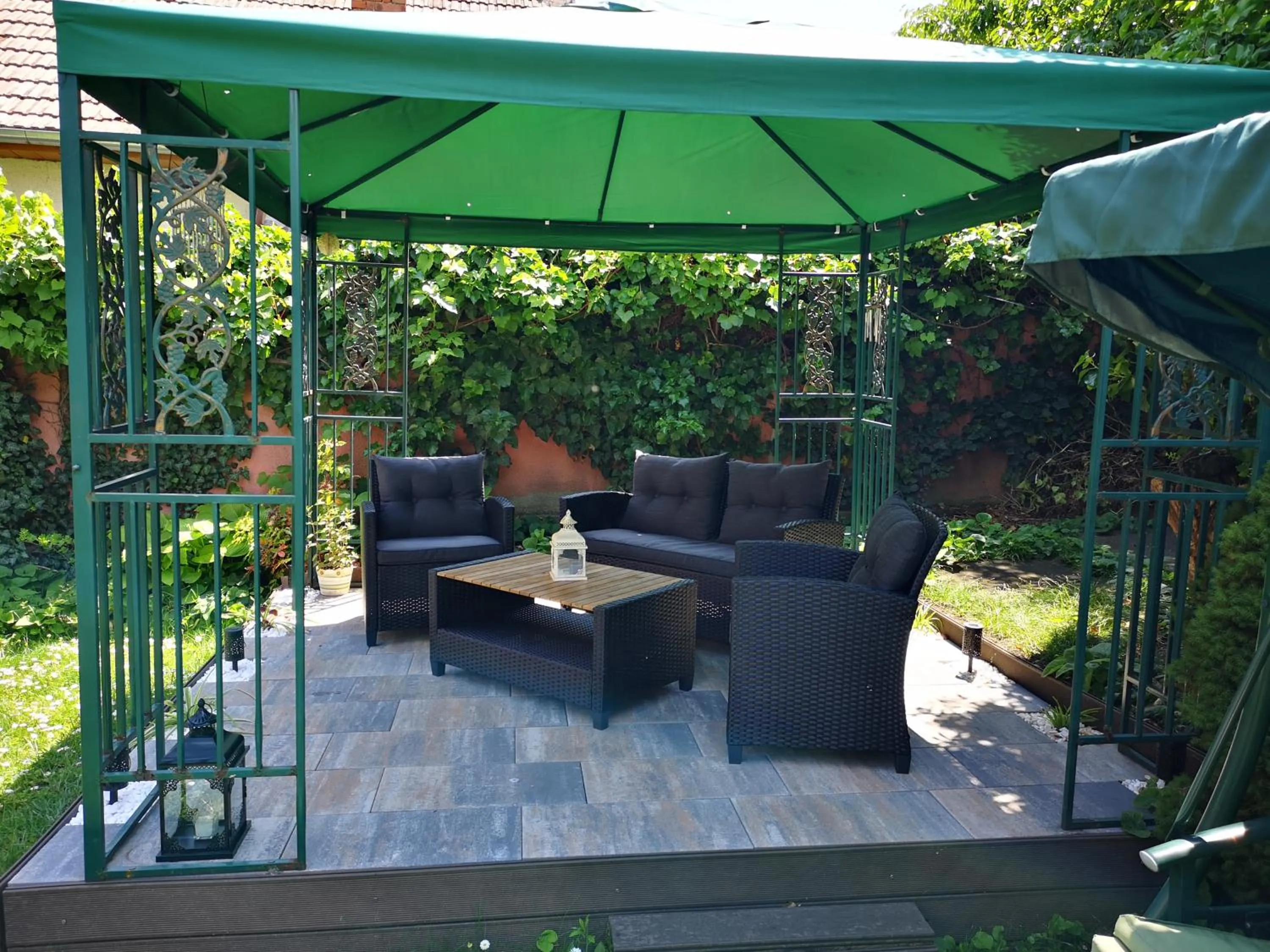 Seating area in Villa-Hotel Escala