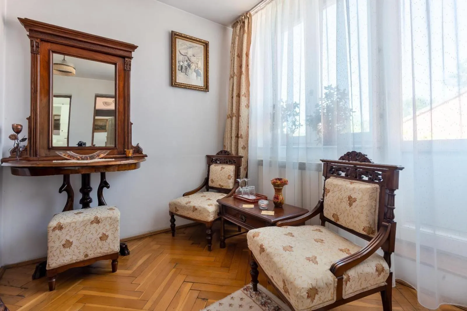 Seating area in Villa-Hotel Escala