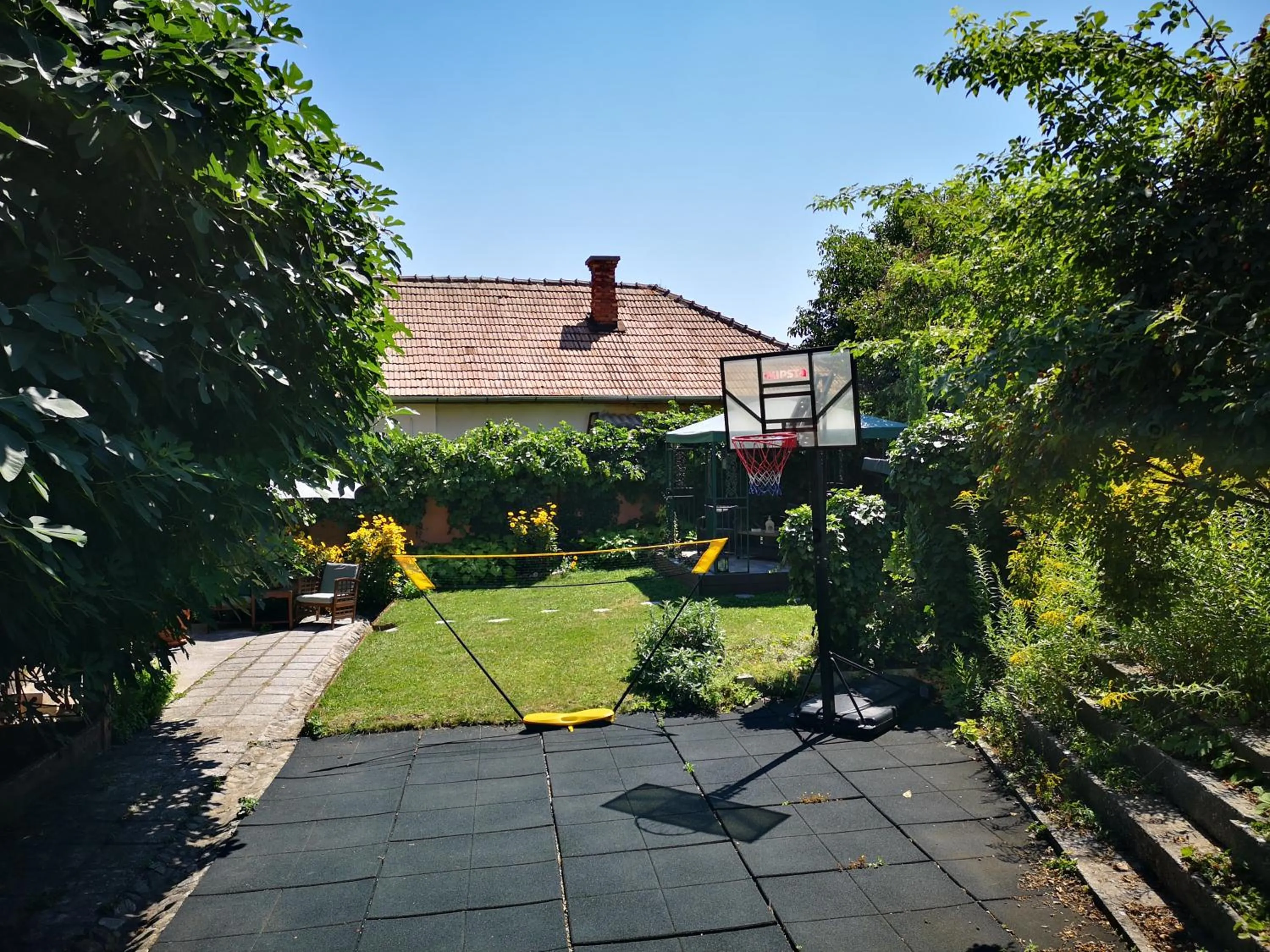 Garden in Villa-Hotel Escala