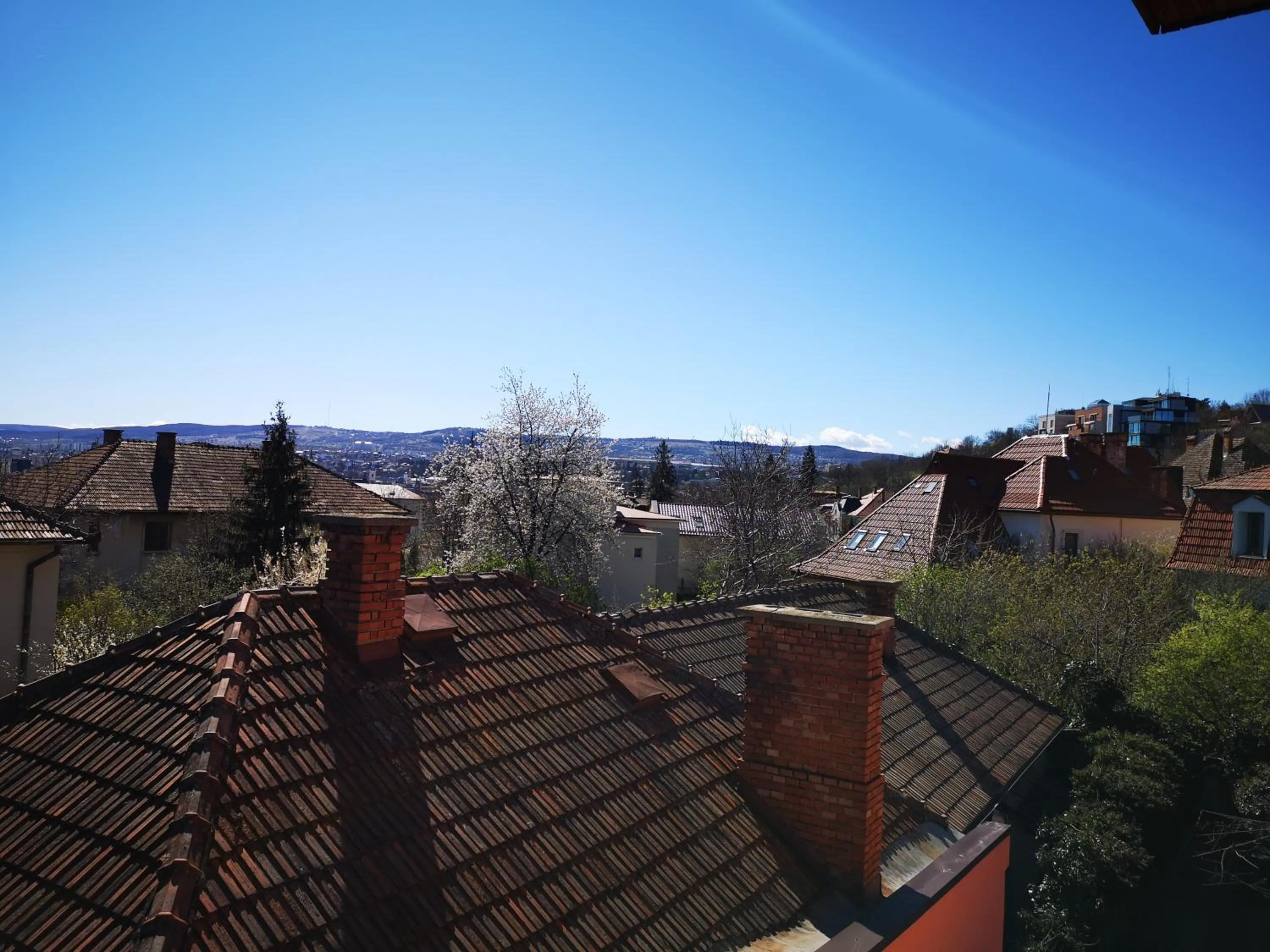 City view in Villa-Hotel Escala