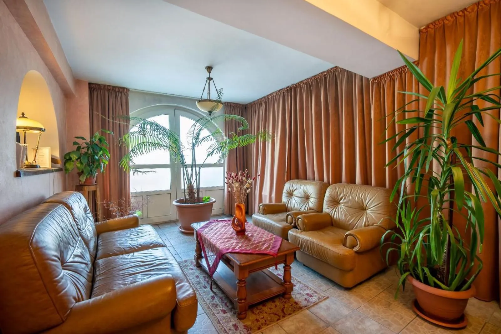 Lobby or reception in Villa-Hotel Escala