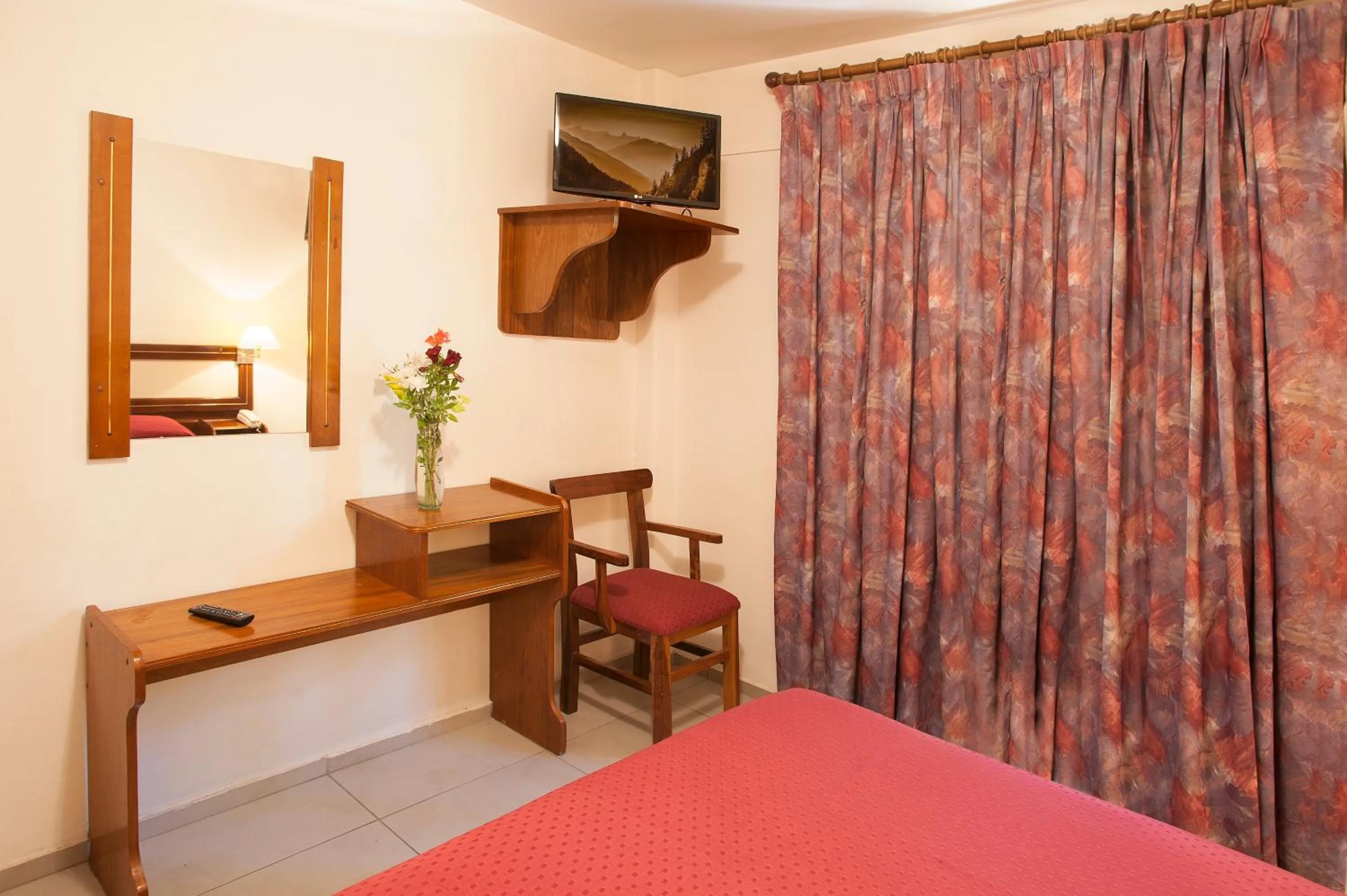 Bed in Hotel Carollo