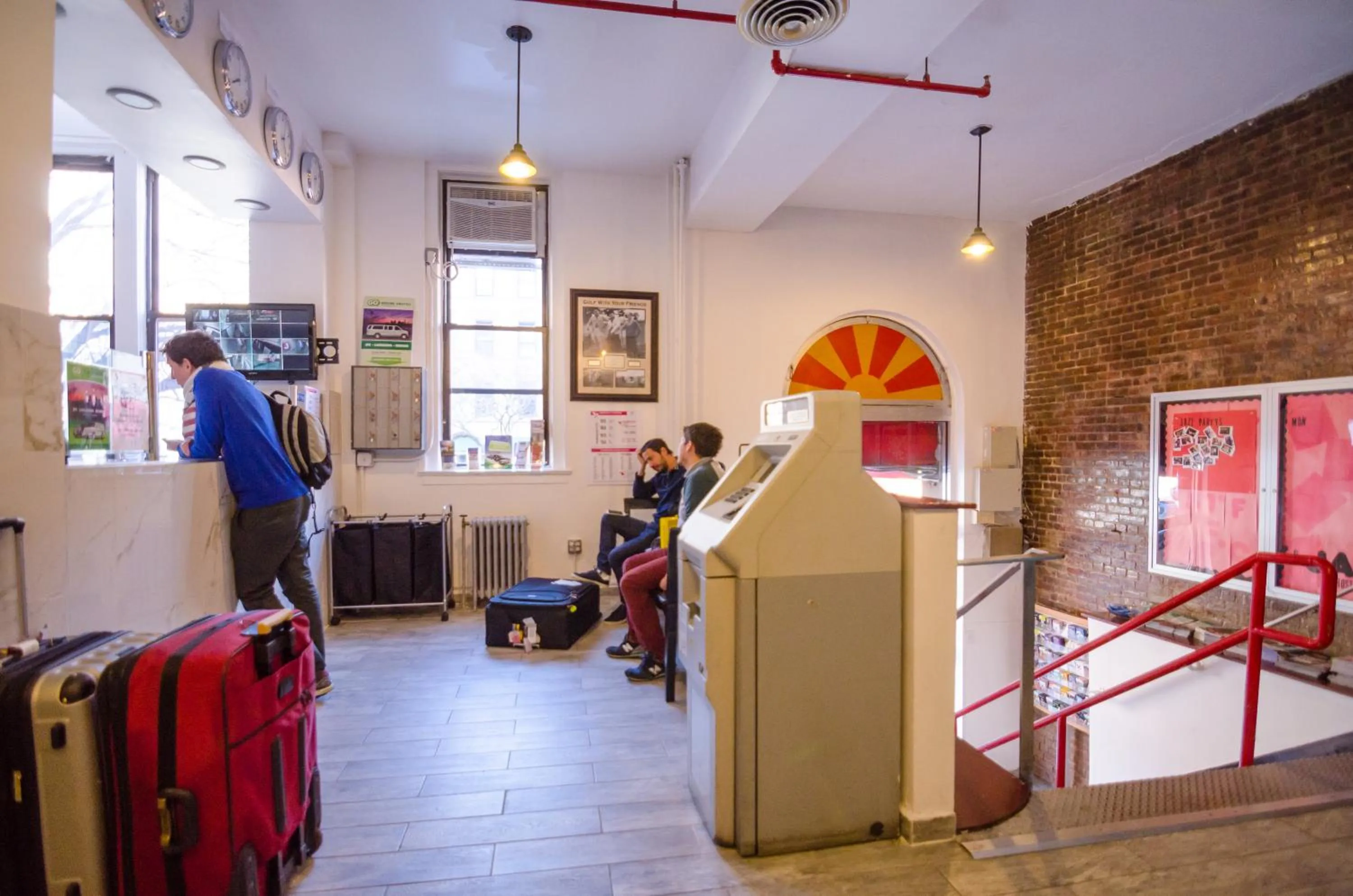 Lobby or reception in Jazz on the Park Youth Hostel