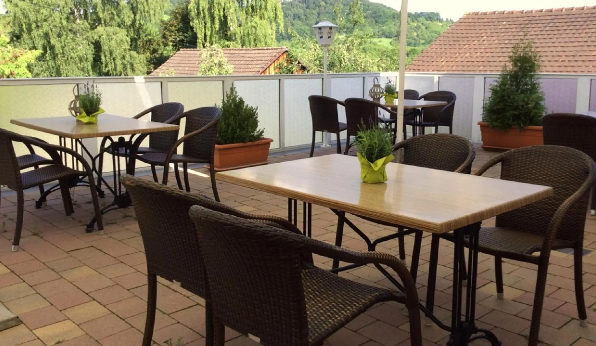 Patio in Hotel Ochsen