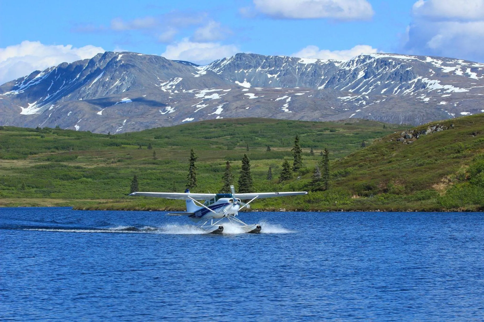 Fishing in Caribou Lodge Alaska