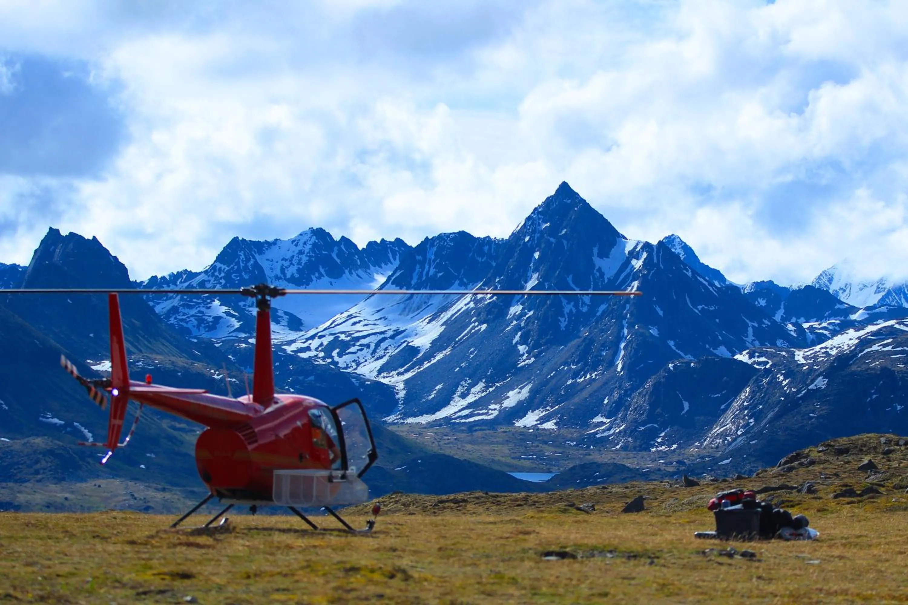 Natural landscape in Caribou Lodge Alaska