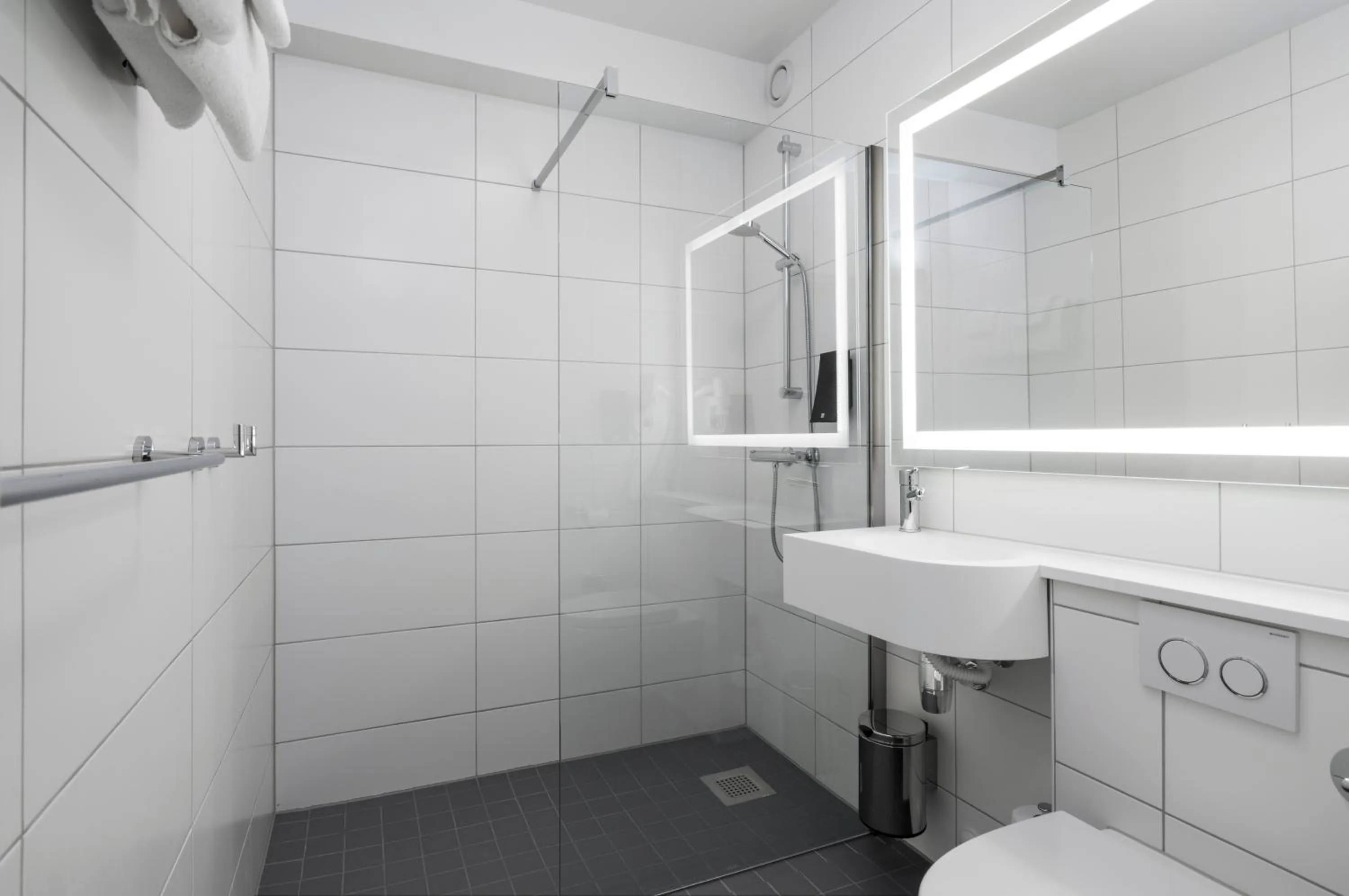 Bathroom in Thon Hotel Gardermoen