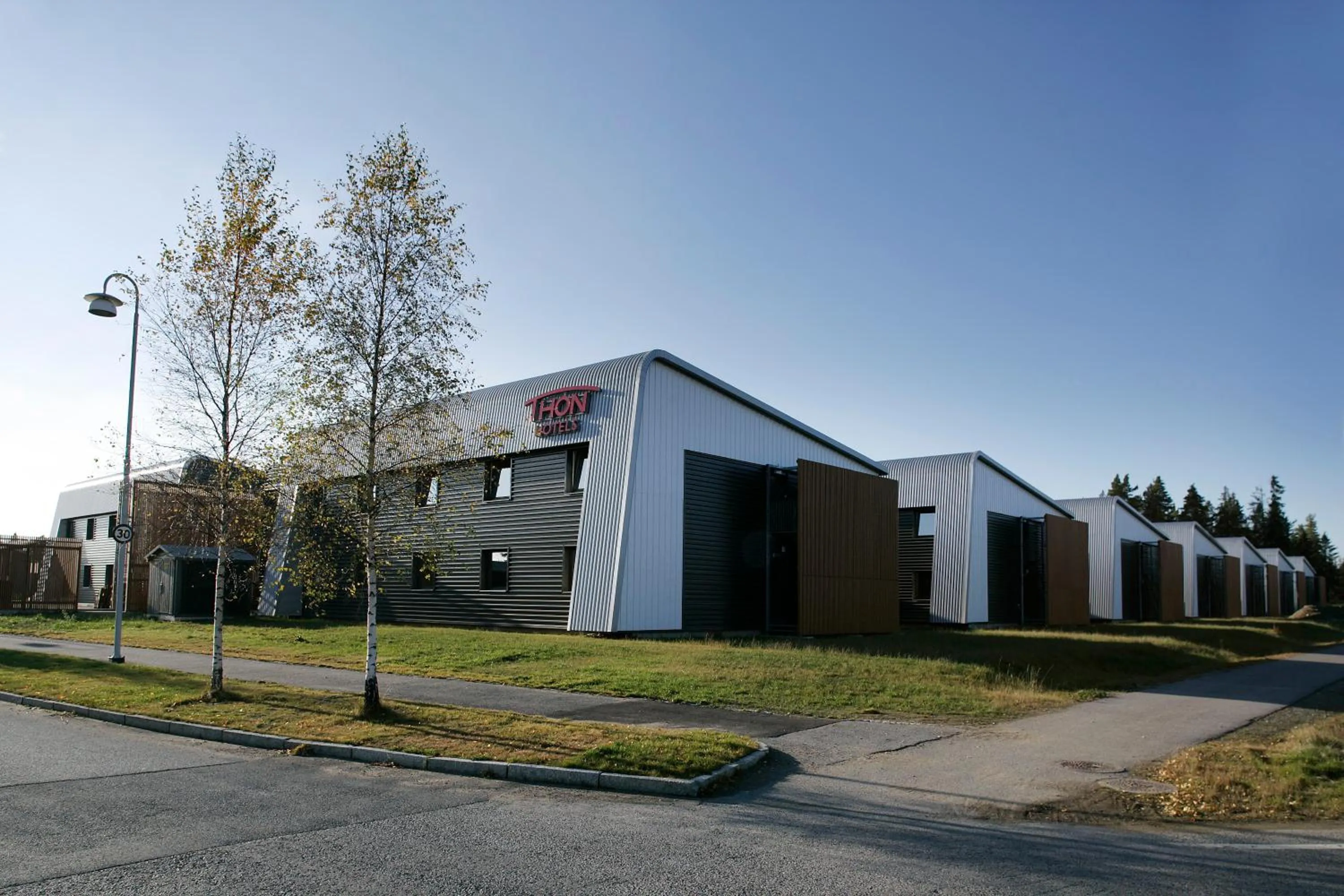 Facade/entrance in Thon Hotel Gardermoen