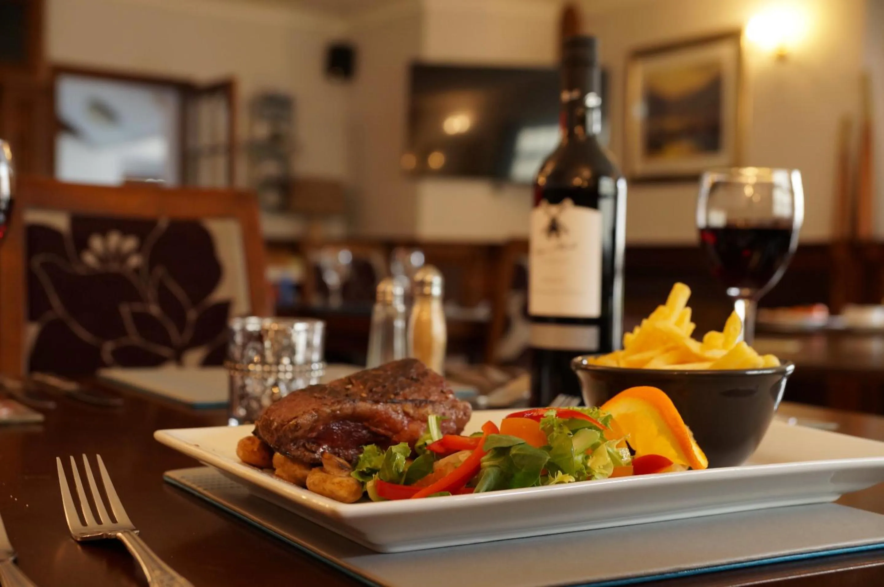 Dining area in The Eyre Court