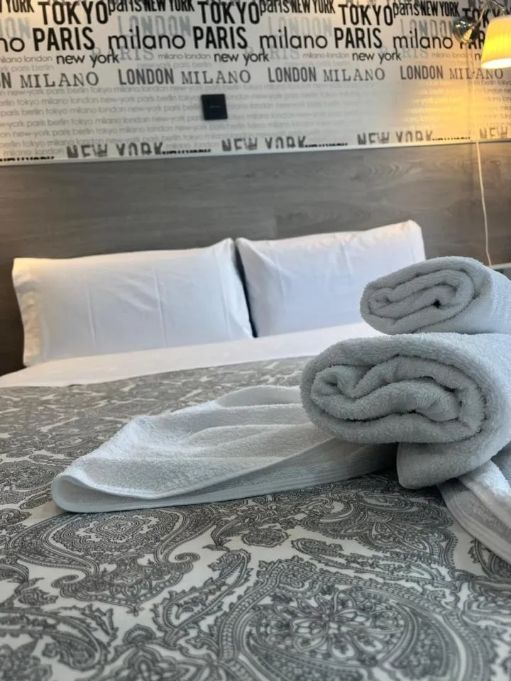 Bed in Hostal Abril Madrid