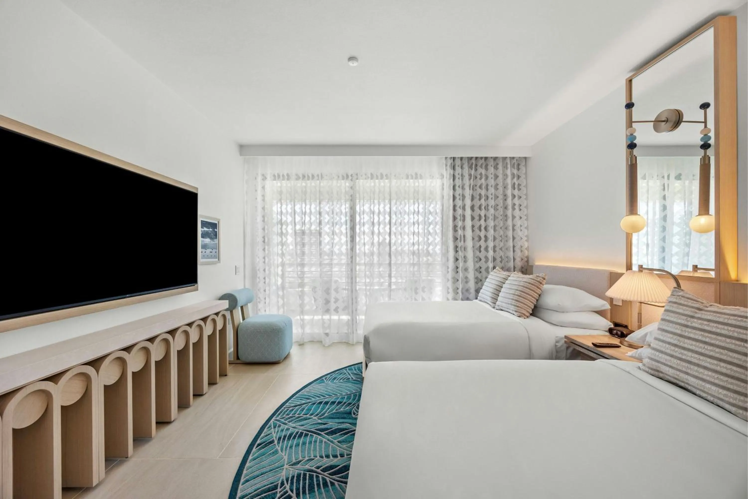 Bedroom, Bed in La Concha Resort, Puerto Rico, Autograph Collection