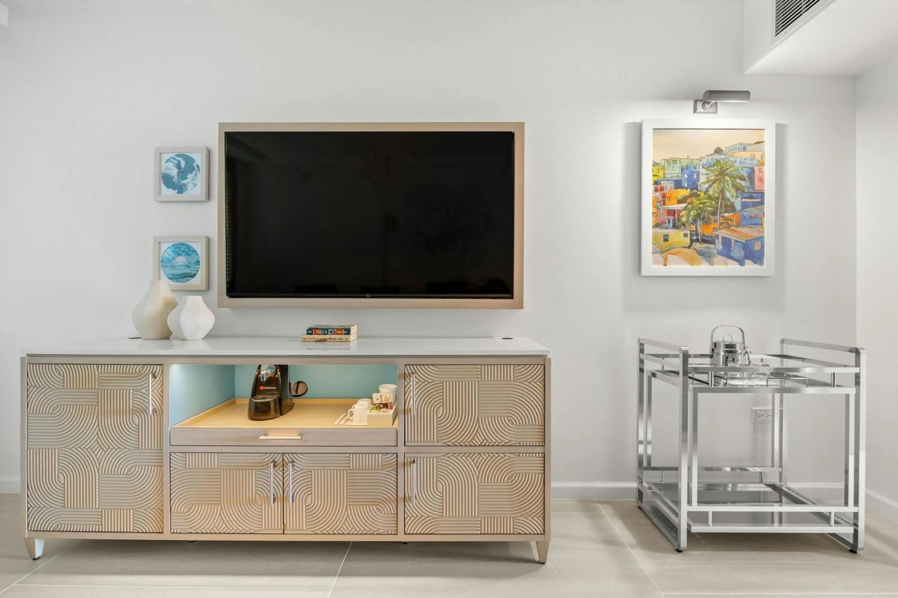 Living room in La Concha Resort, Puerto Rico, Autograph Collection