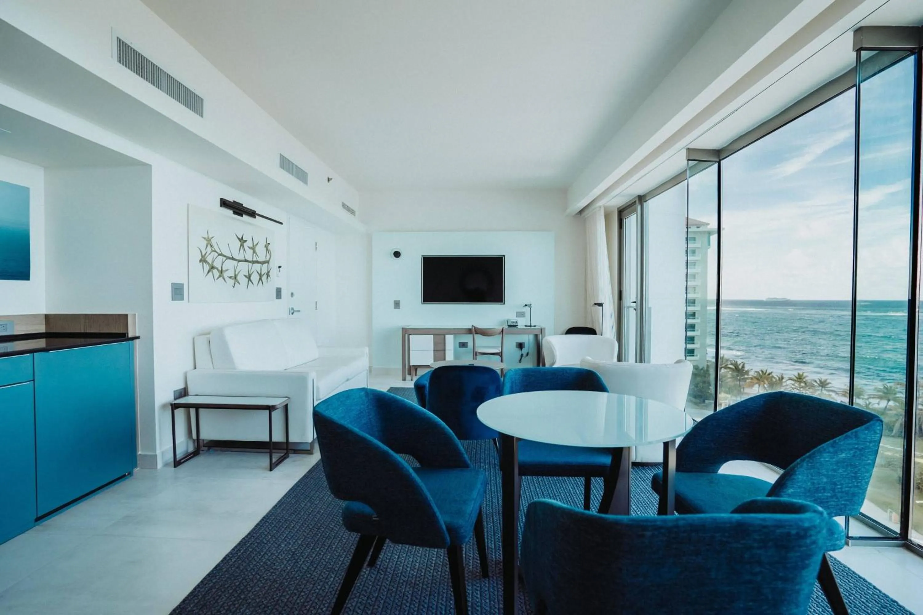Living room in La Concha Resort, Puerto Rico, Autograph Collection