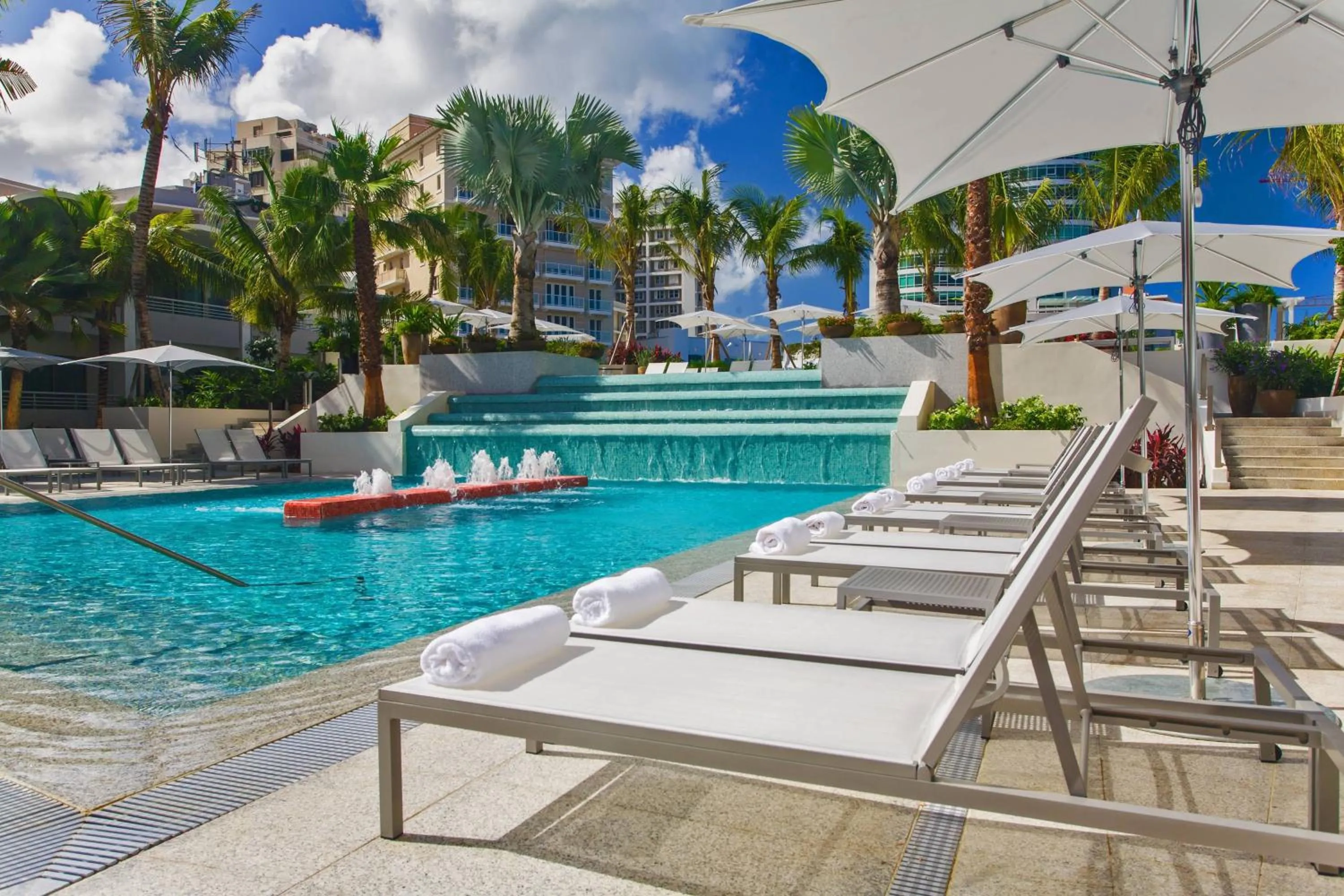 Swimming pool in La Concha Resort, Puerto Rico, Autograph Collection