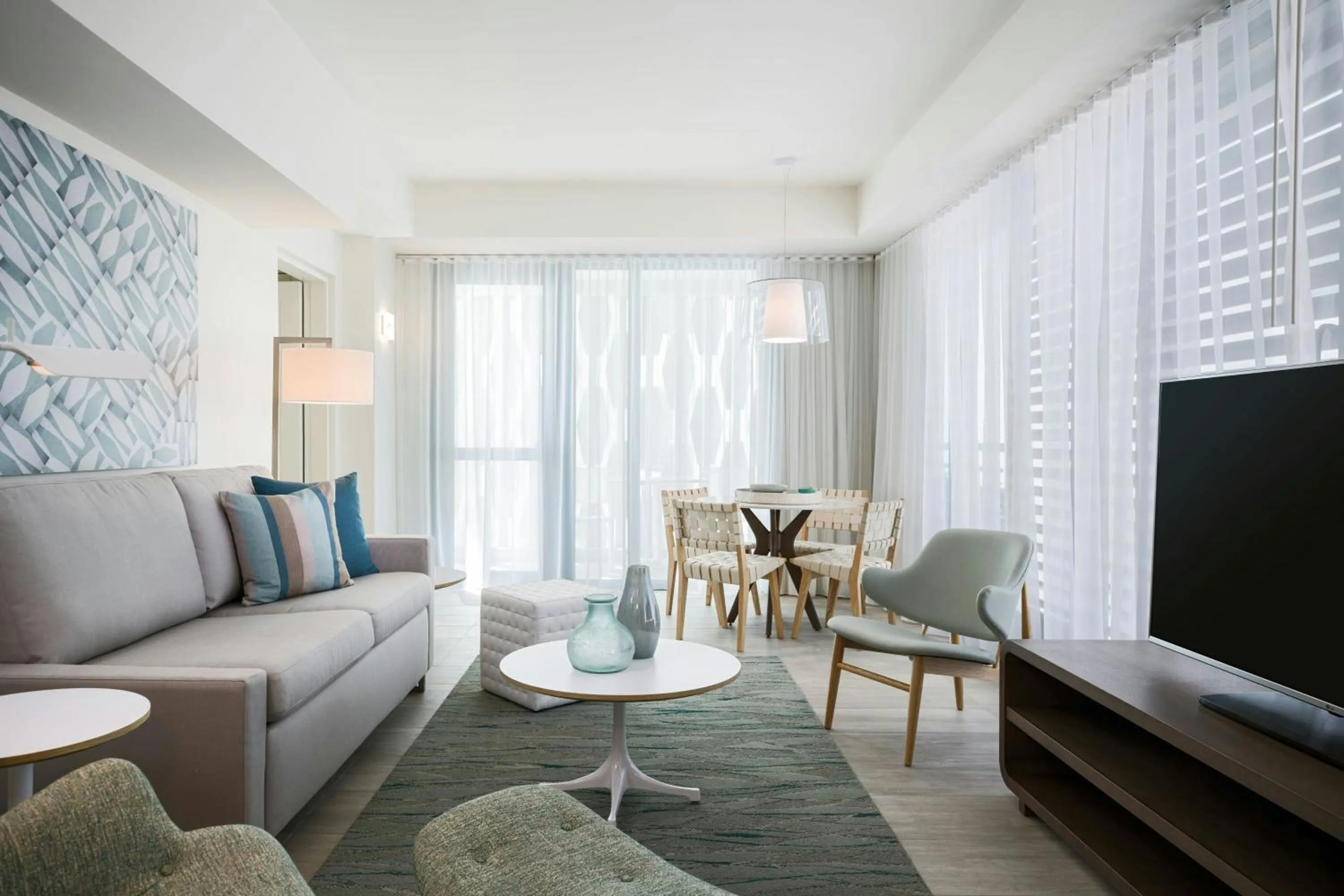 Living room in La Concha Resort, Puerto Rico, Autograph Collection