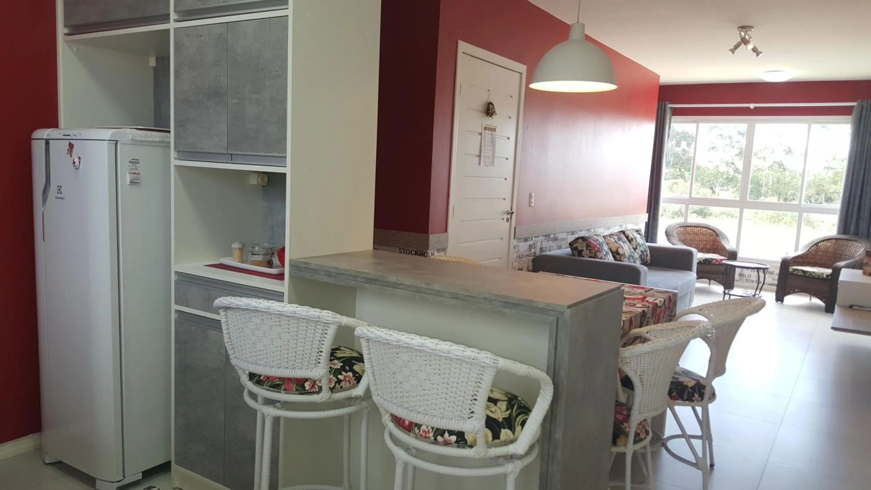 Kitchen or kitchenette in Atlantida Park Residence