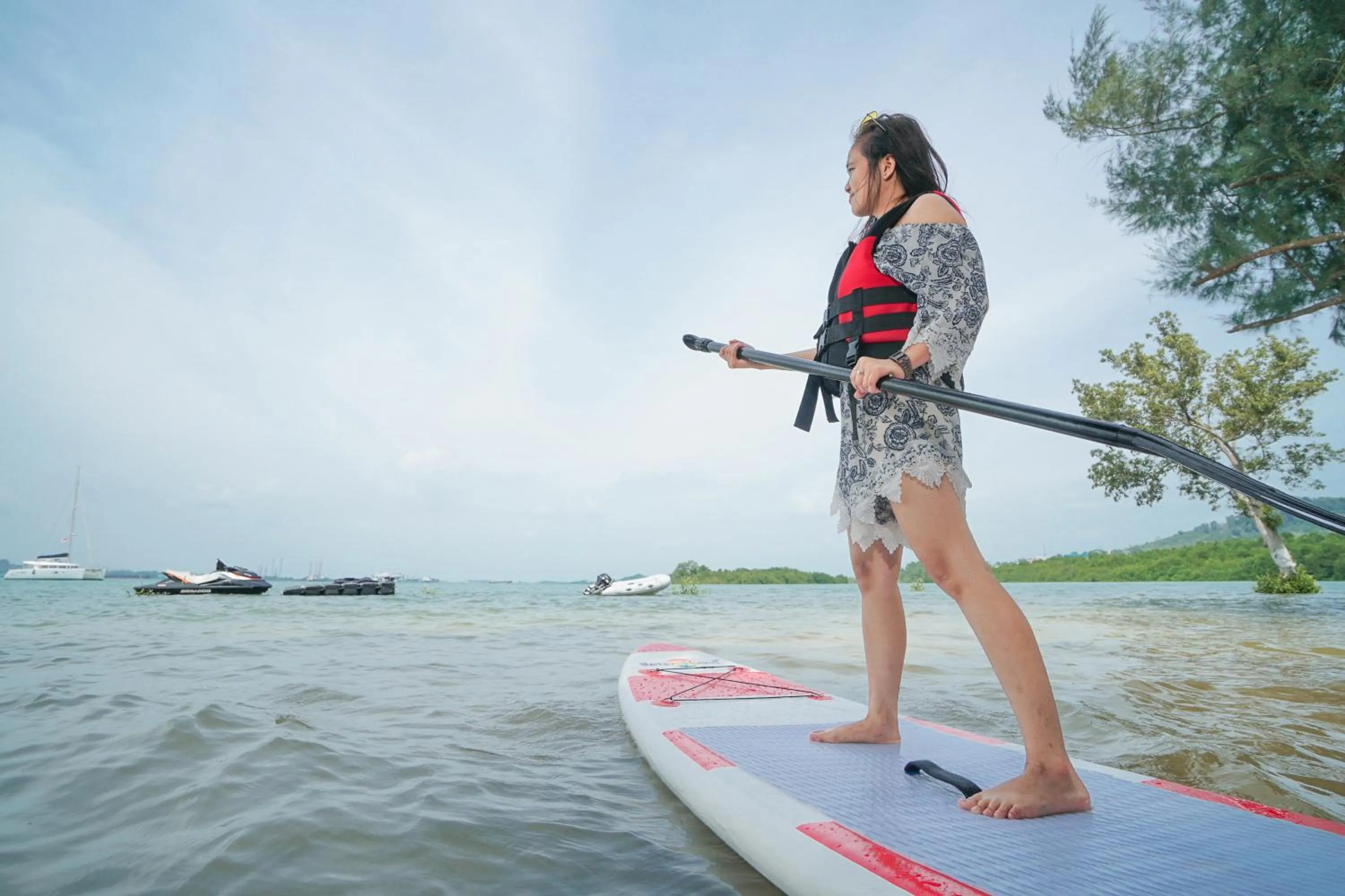 Canoeing in HARRIS Resort Batam Waterfront