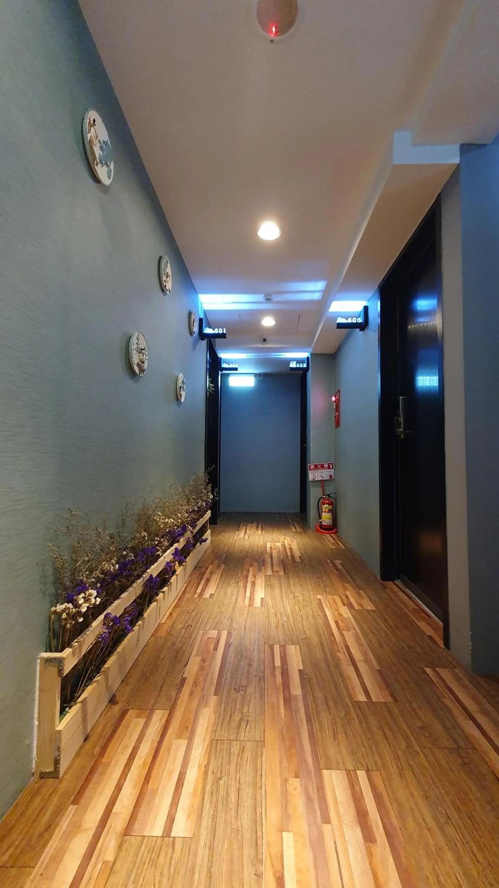 Decorative detail in Slow Wow Hot Spring Hotel