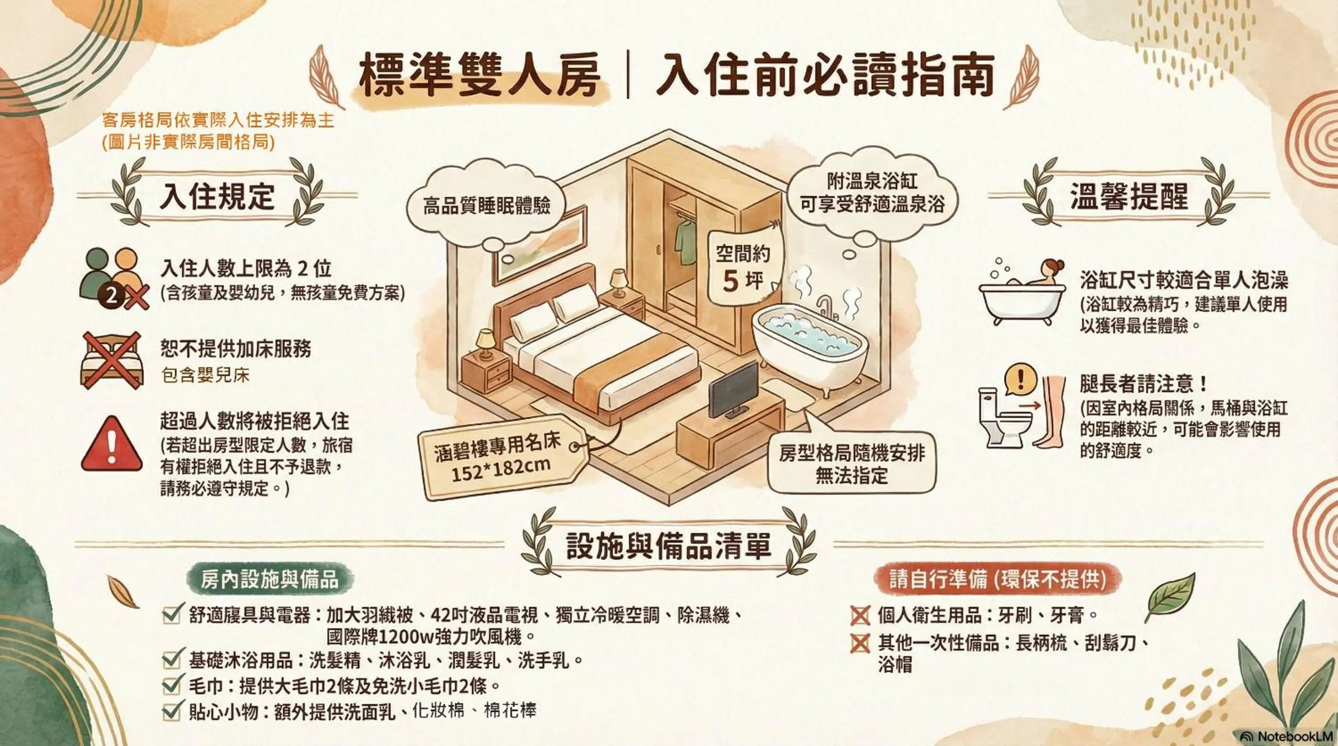 Bedroom in Slow Wow Hot Spring Hotel