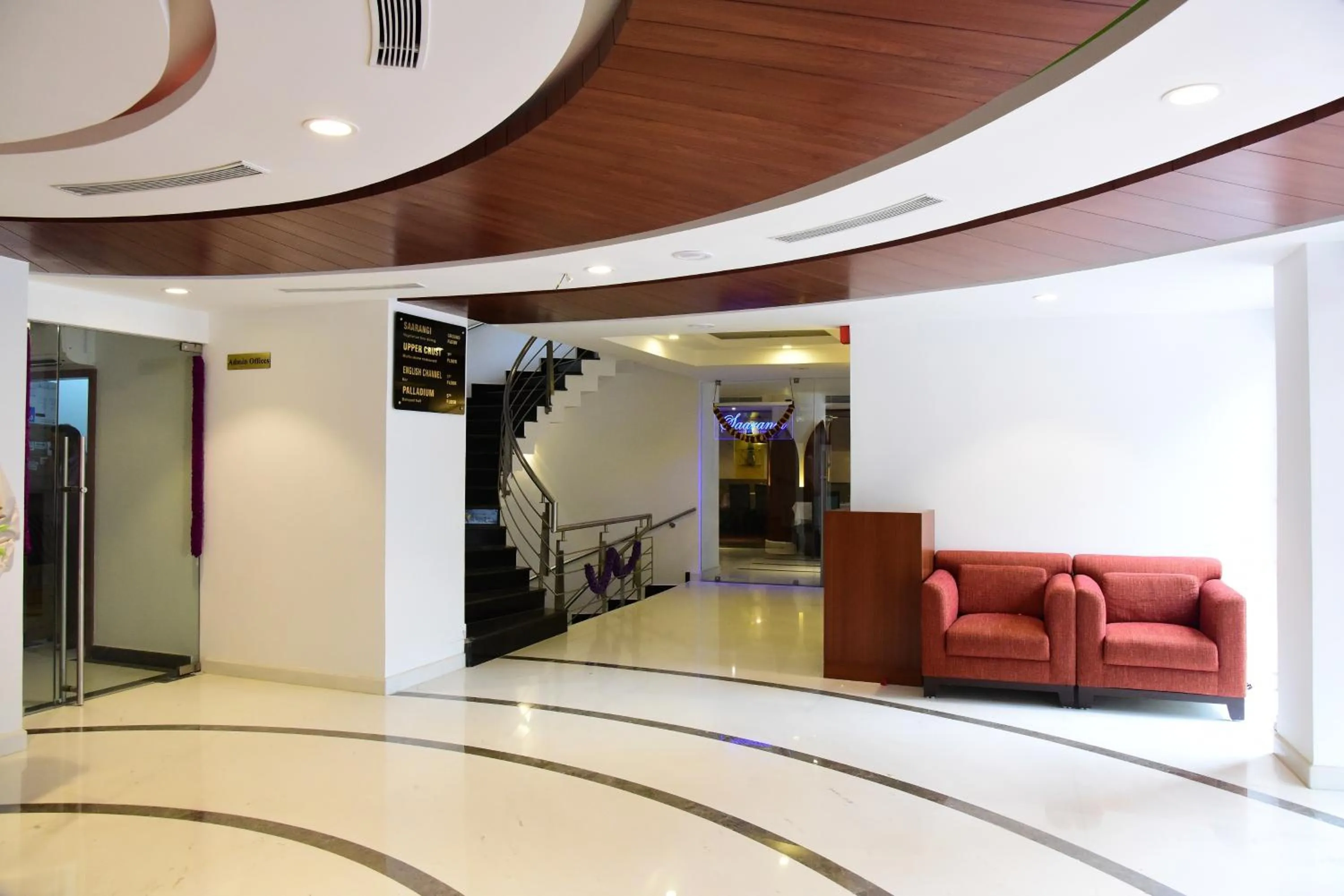 Lobby or reception in The Royal Comfort