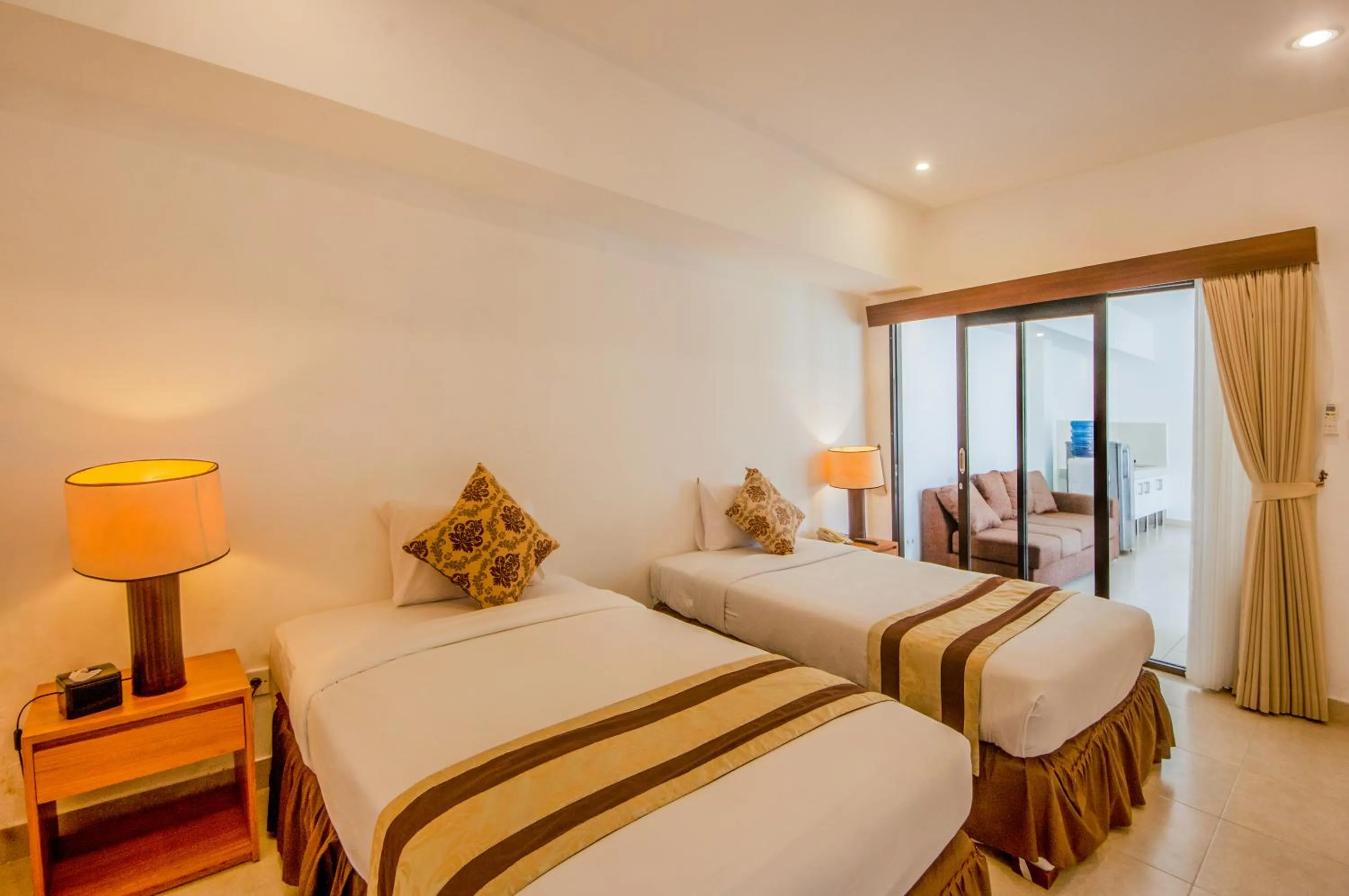 Bed in Nomad Hub Canggu Bali