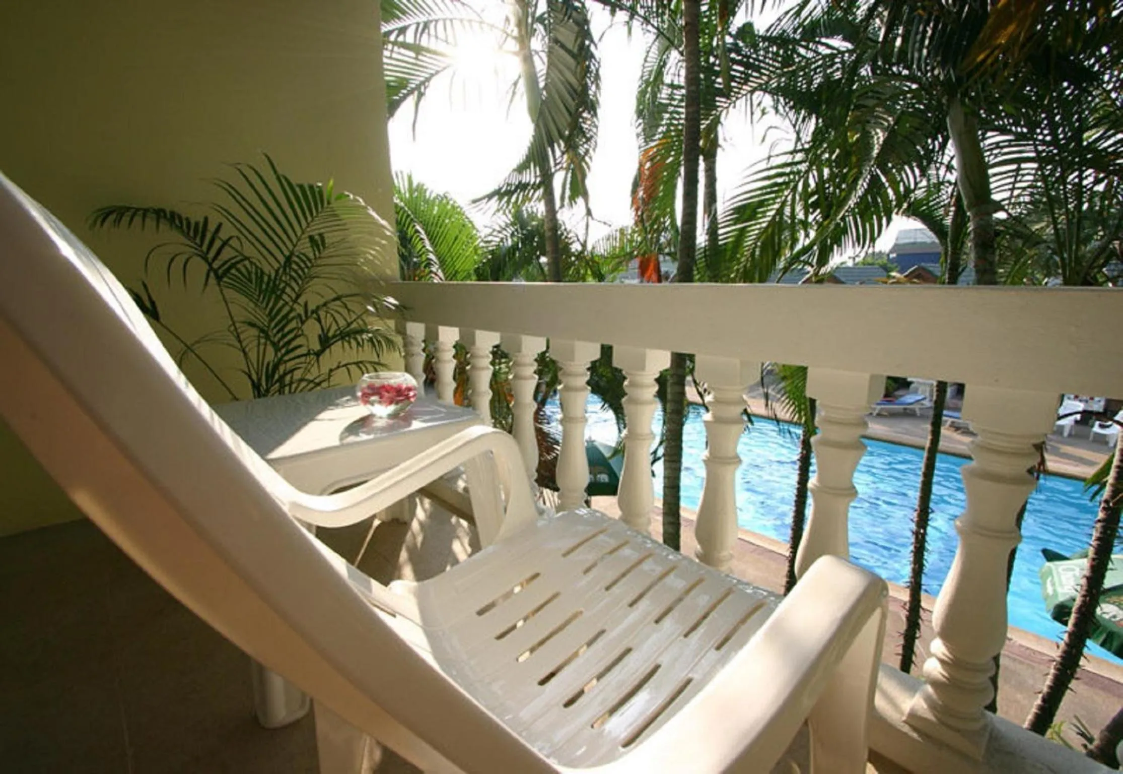Balcony/Terrace in Windmill Resort Hotel Pattaya