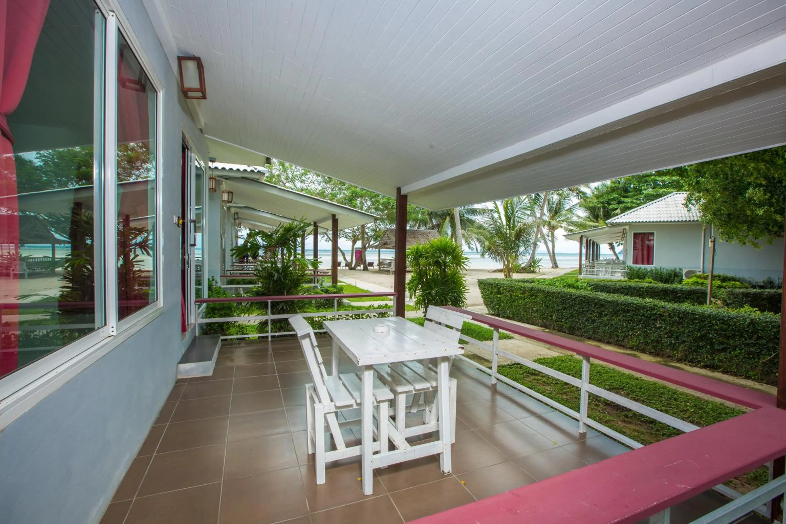 Balcony/Terrace in Da Kanda Villa Beach Resort