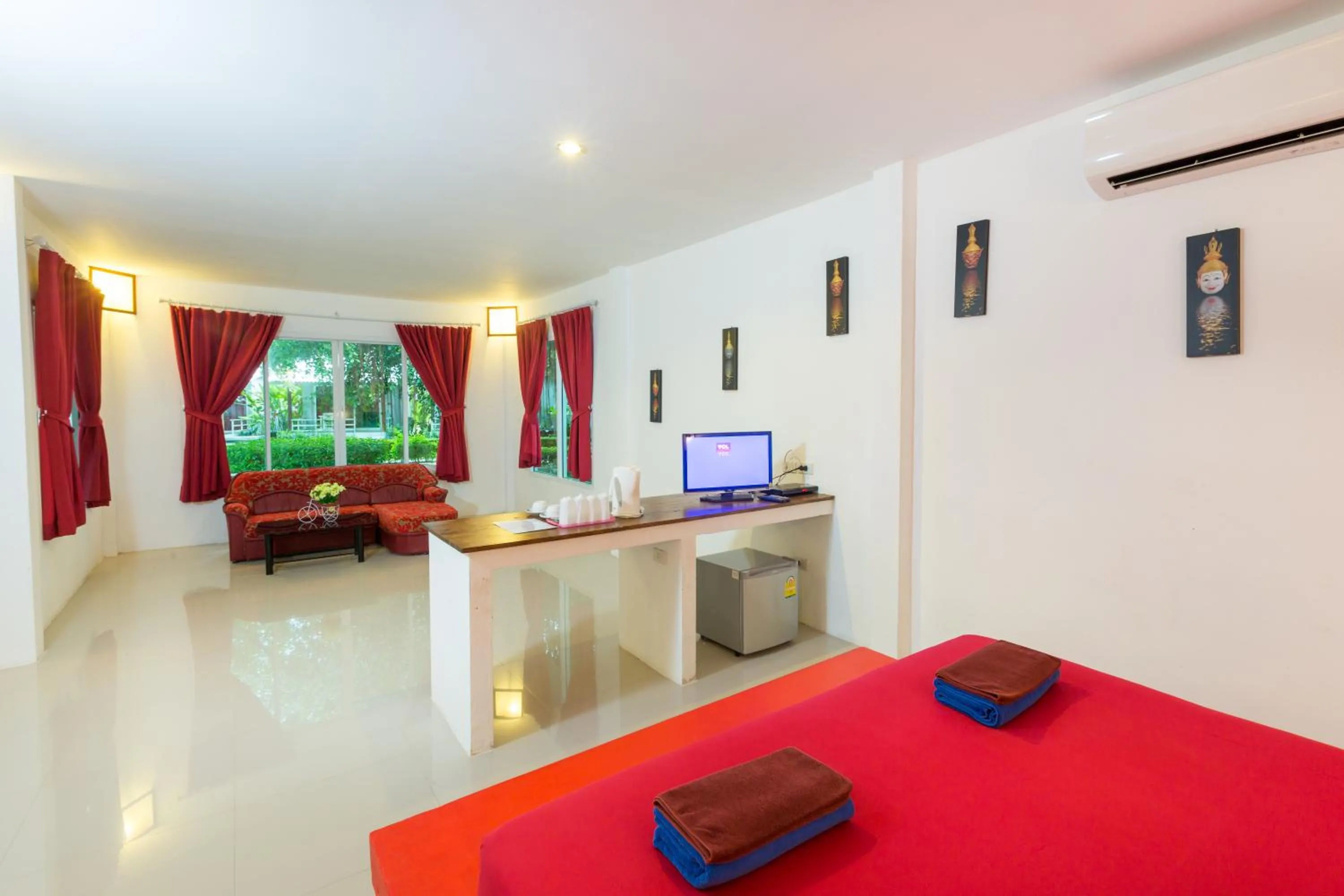 Bedroom, Bed in Da Kanda Villa Beach Resort