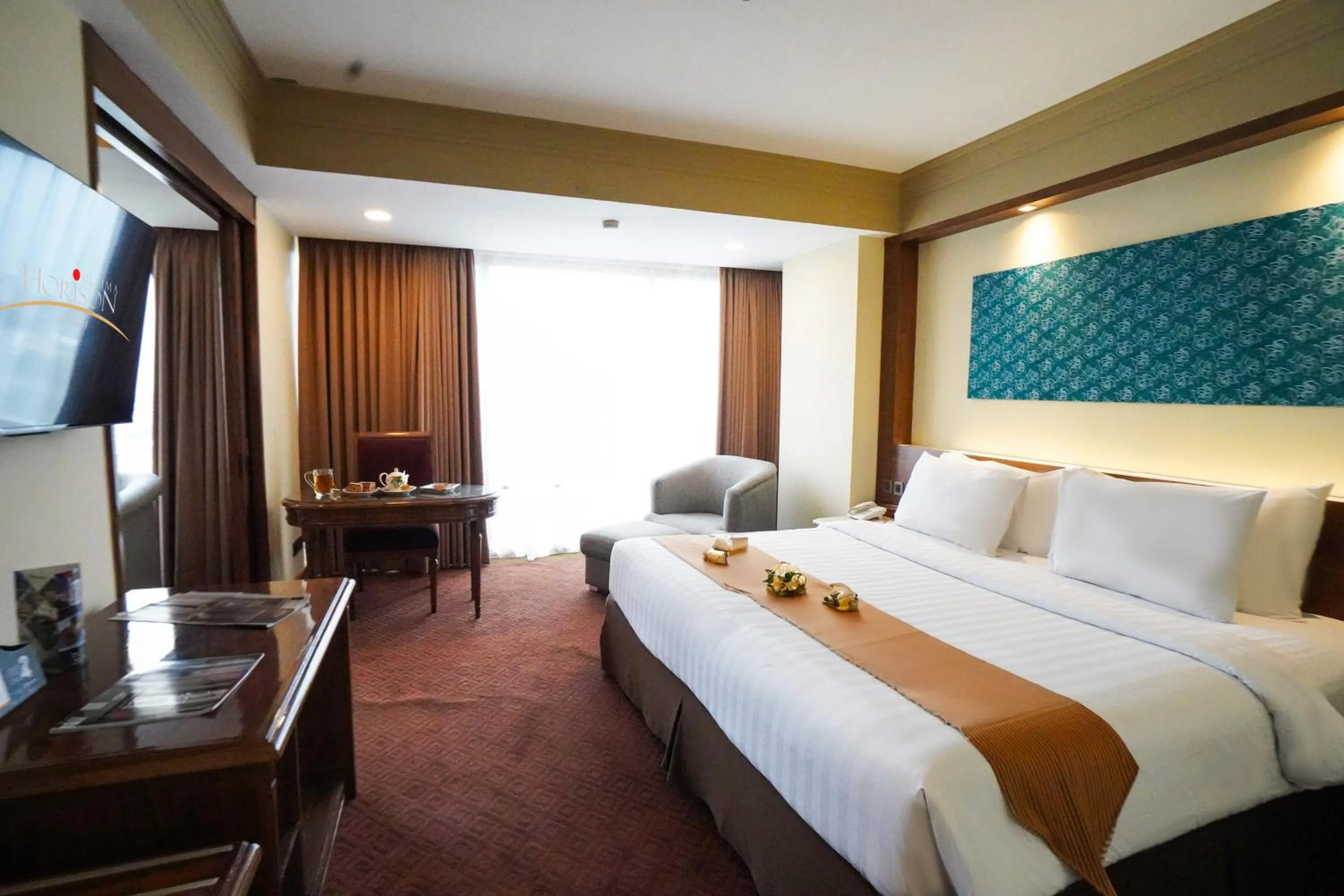 Bedroom, Bed in Hotel Horison Ultima Bekasi