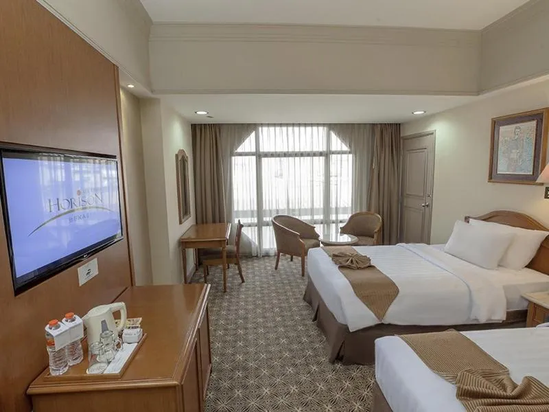 Bedroom, Bed in Hotel Horison Ultima Bekasi