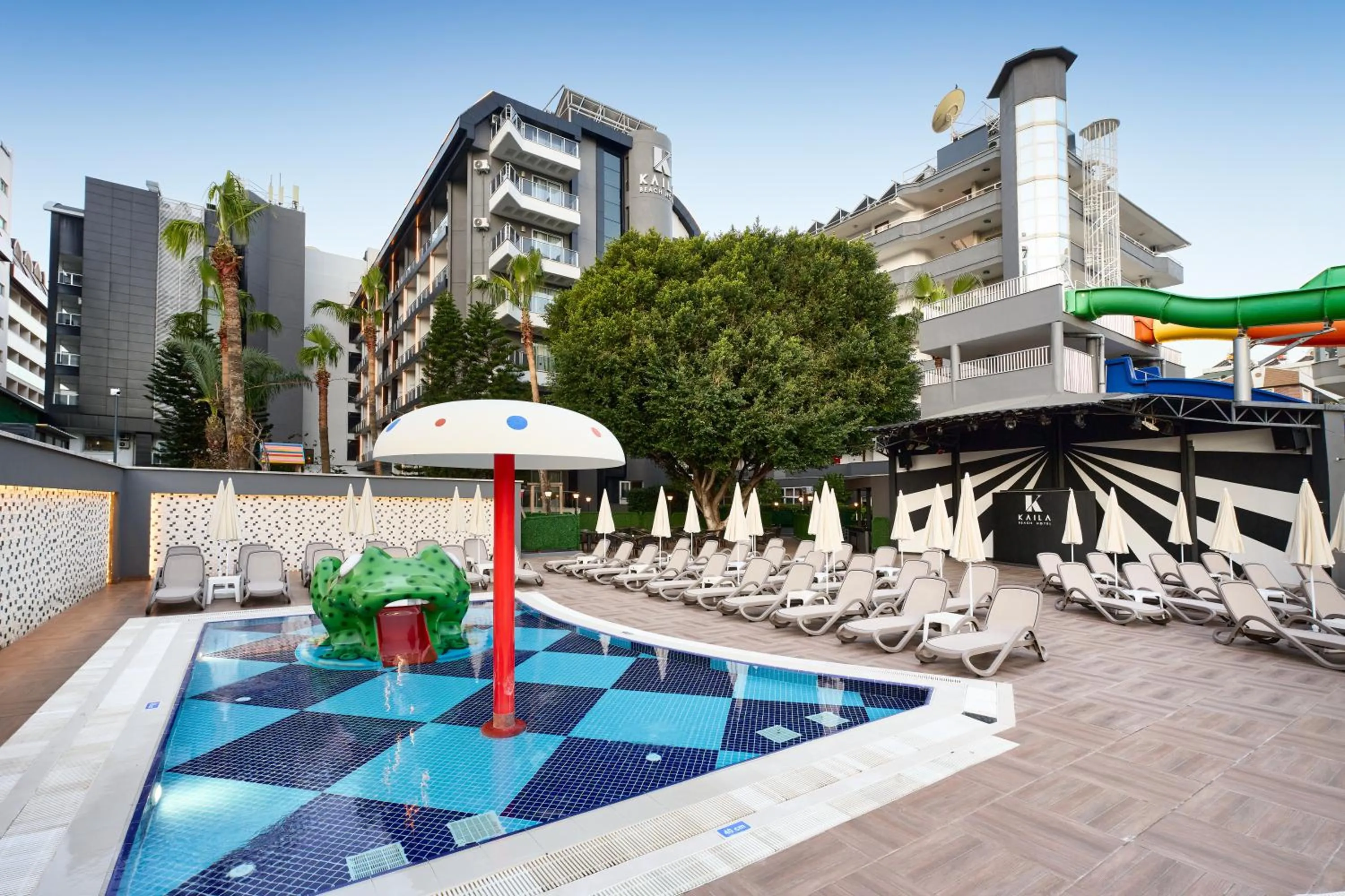 Children play ground in Kaila Beach Hotel - All Inclusive