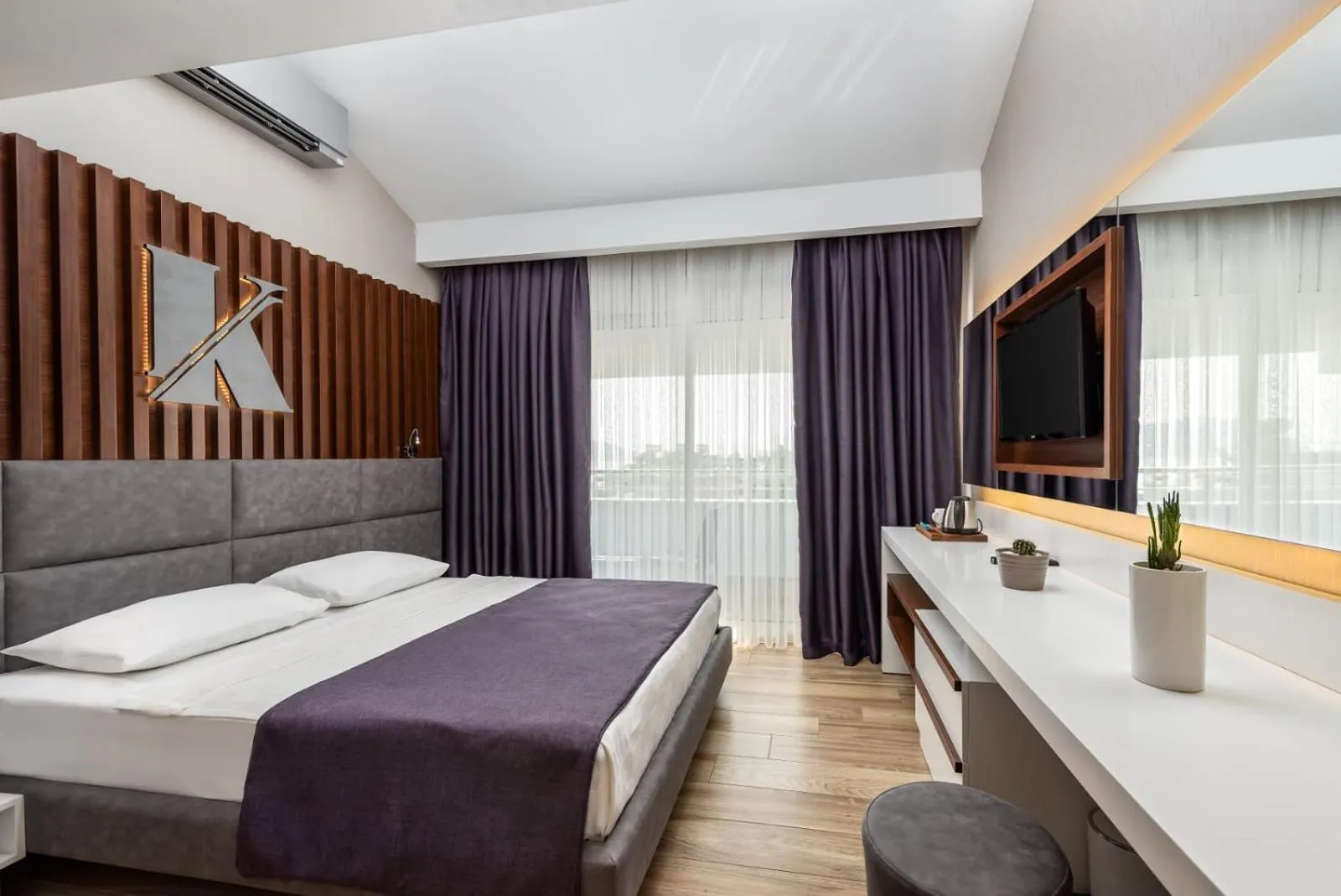 Bed in Kaila Beach Hotel - All Inclusive