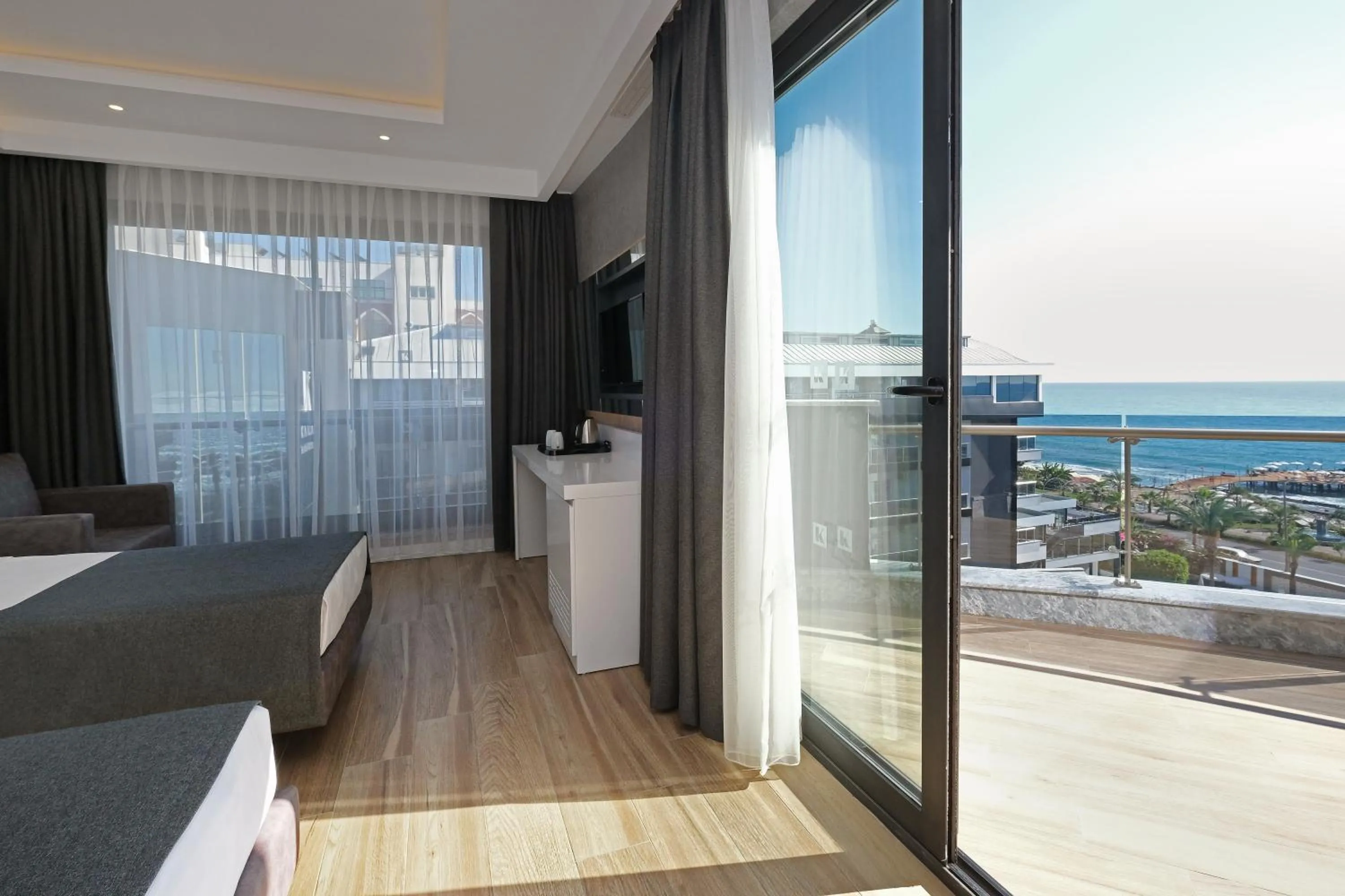 Bed in Kaila Beach Hotel - All Inclusive