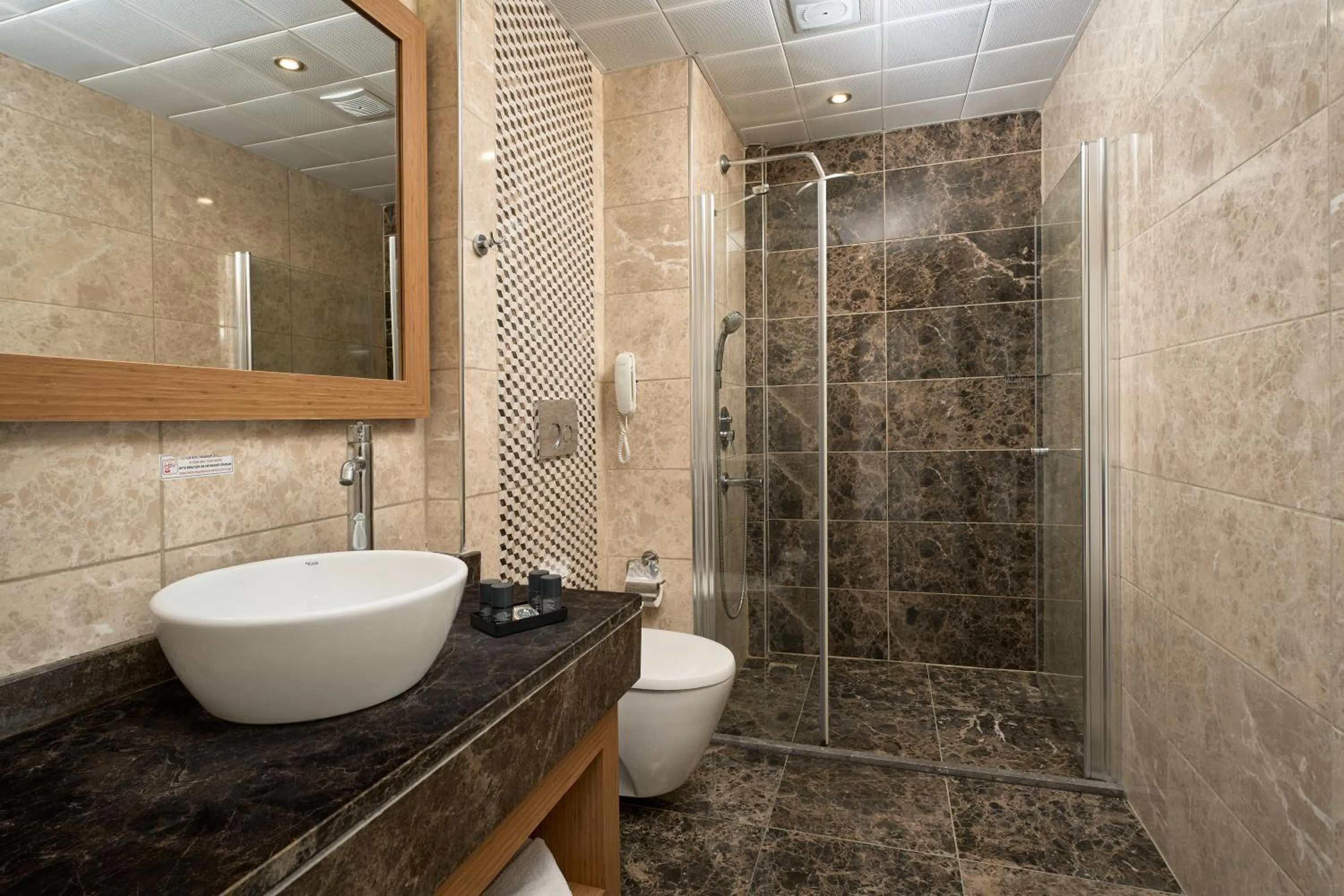 Shower in Kaila Beach Hotel - All Inclusive