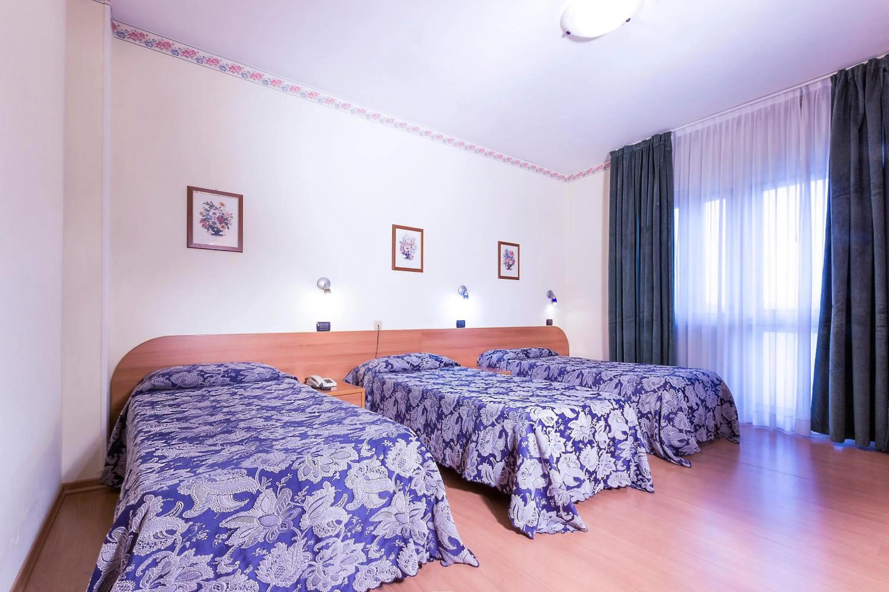 Bed in Hotel Sporting