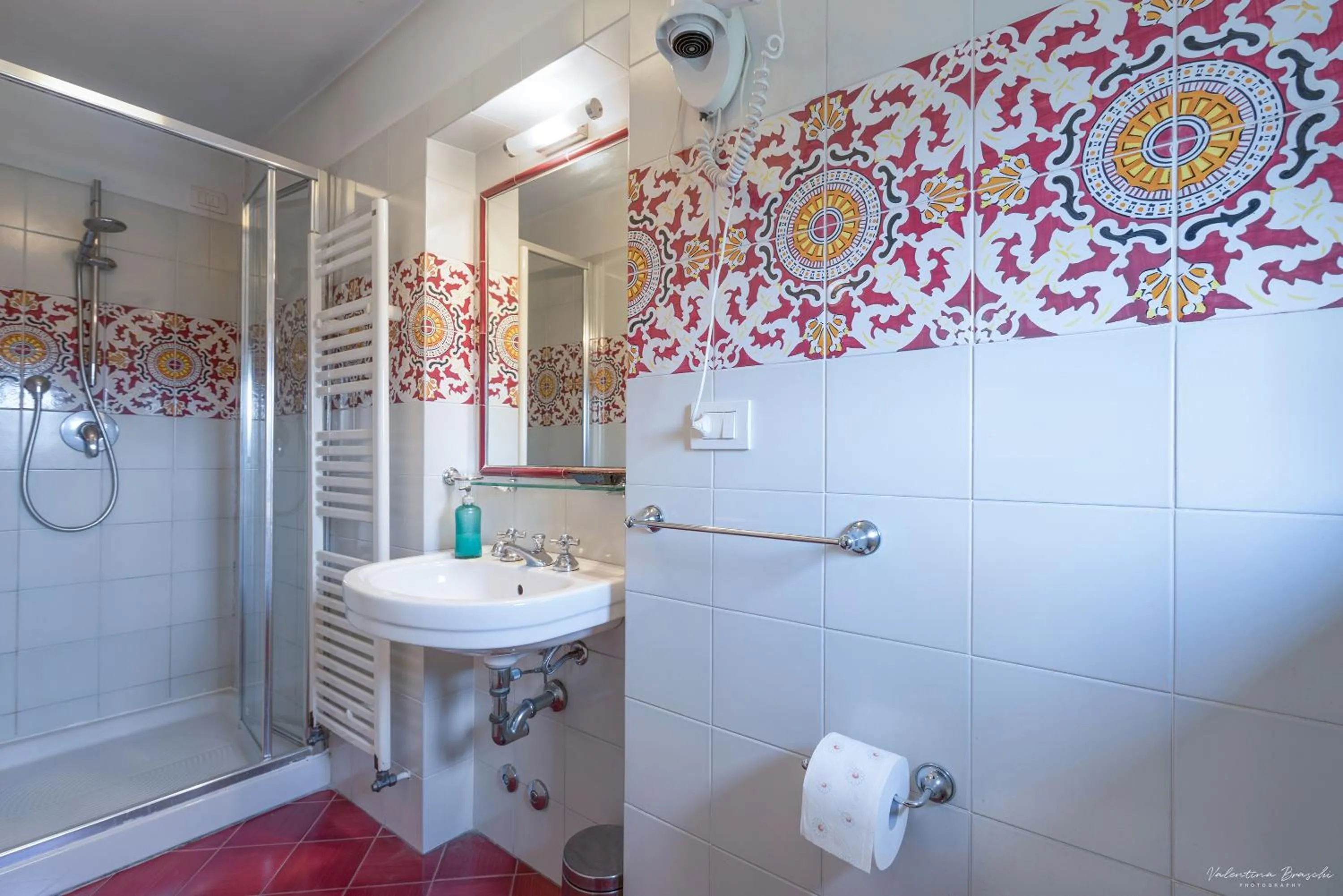 Shower in Villa Ape Rosa Relais