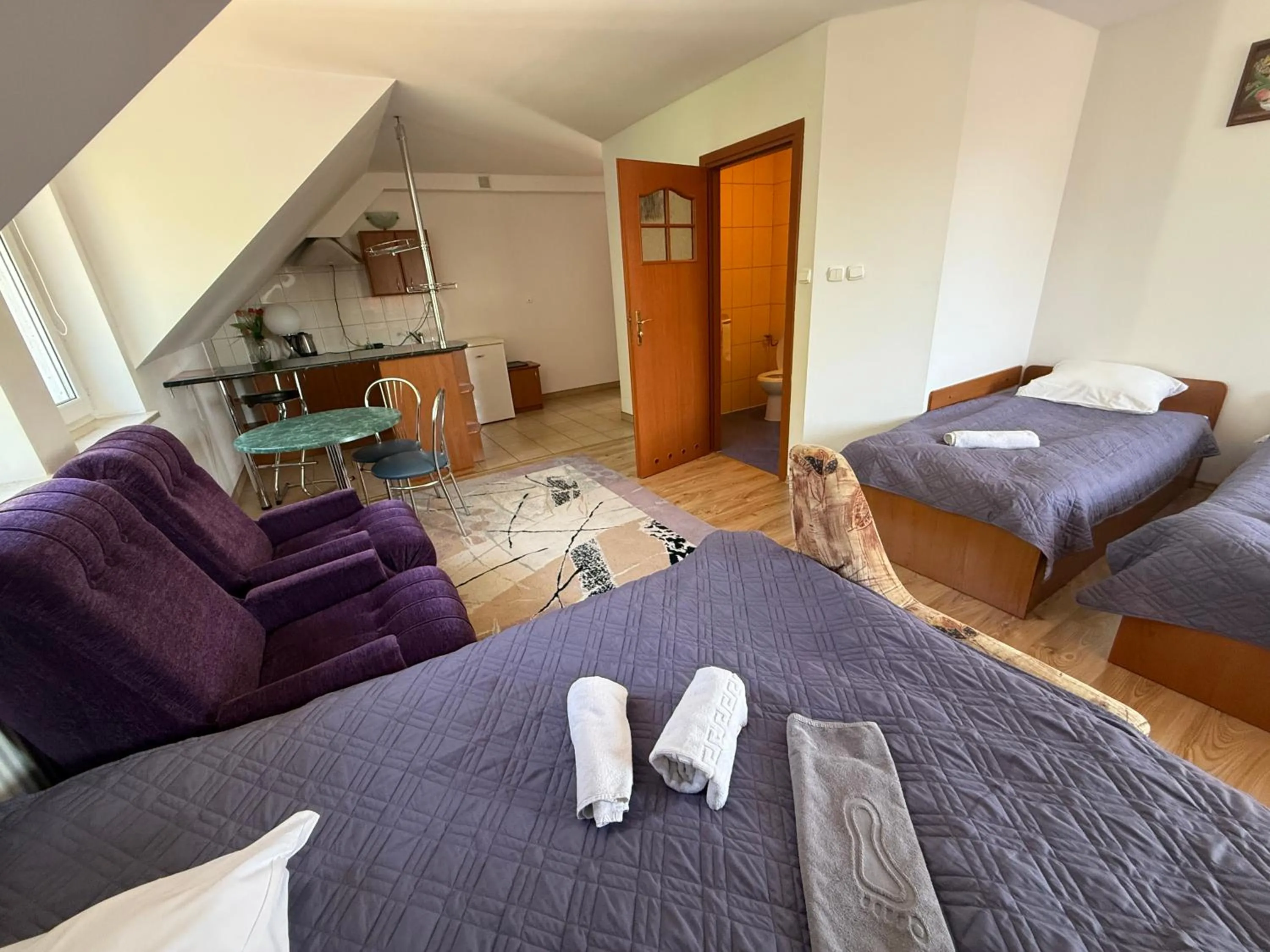 Bed in VITA Augustów