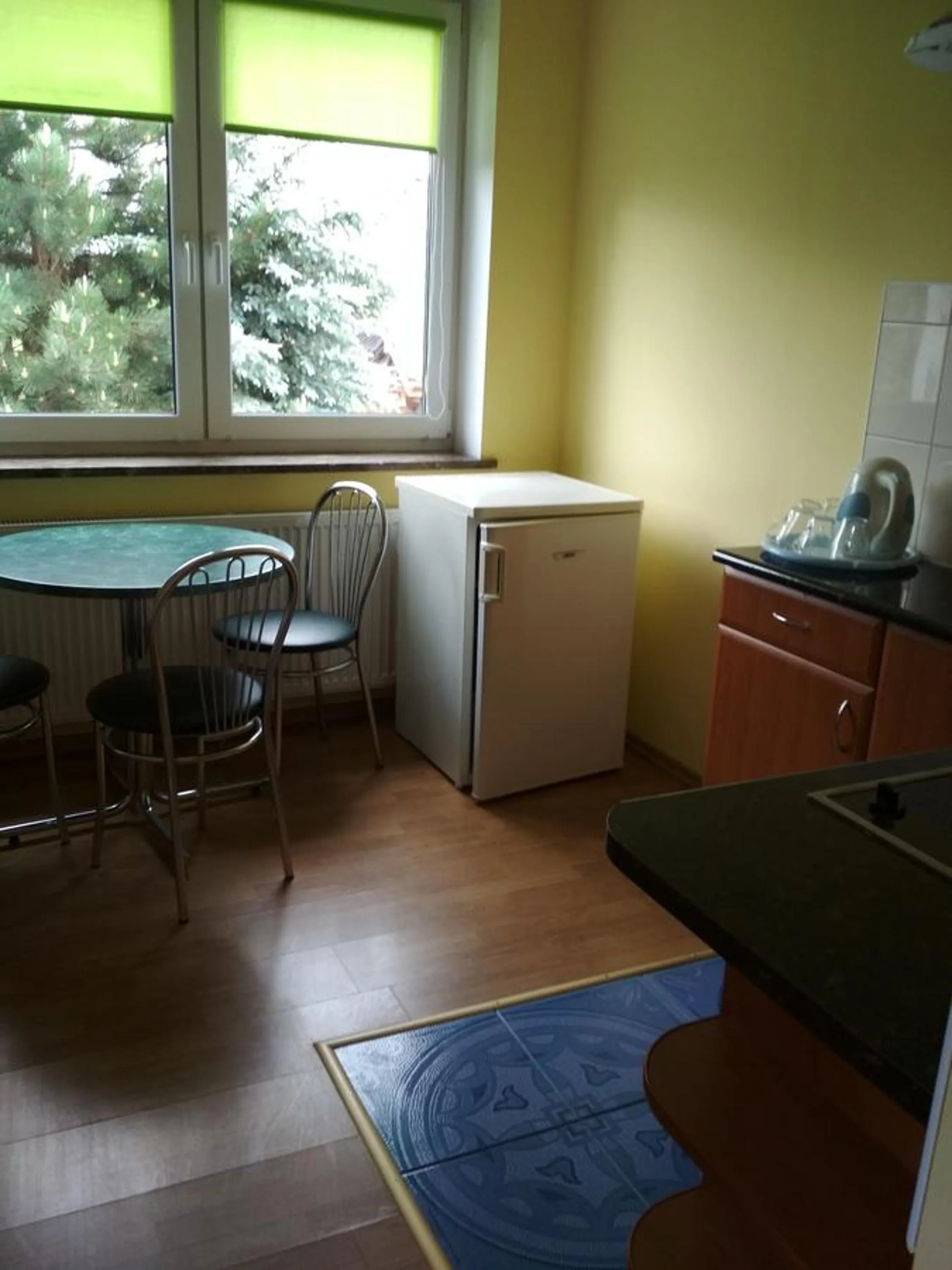 Kitchen or kitchenette in VITA Augustów