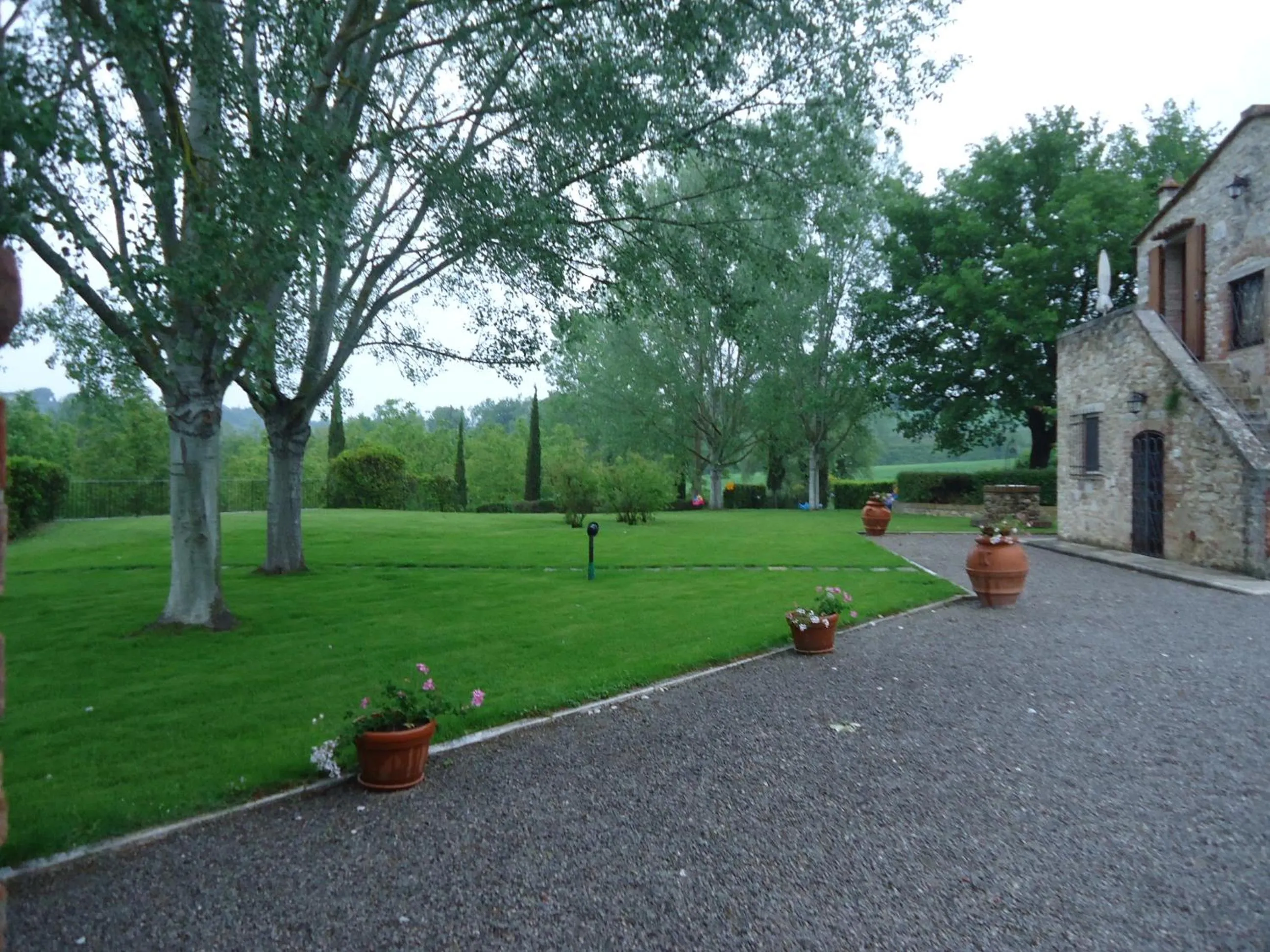 Garden in Podere La Chiusella B&B