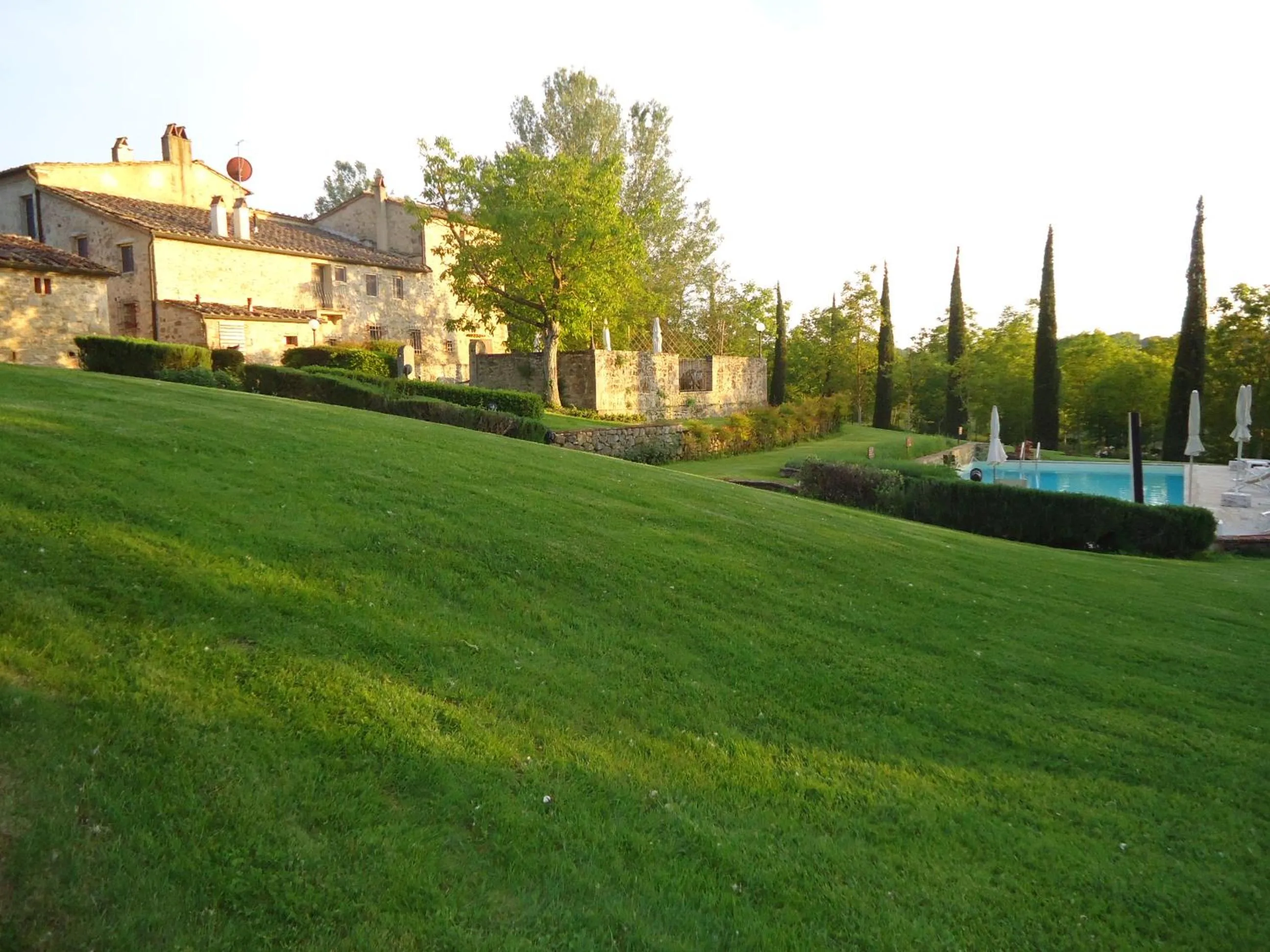 Garden in Podere La Chiusella B&B