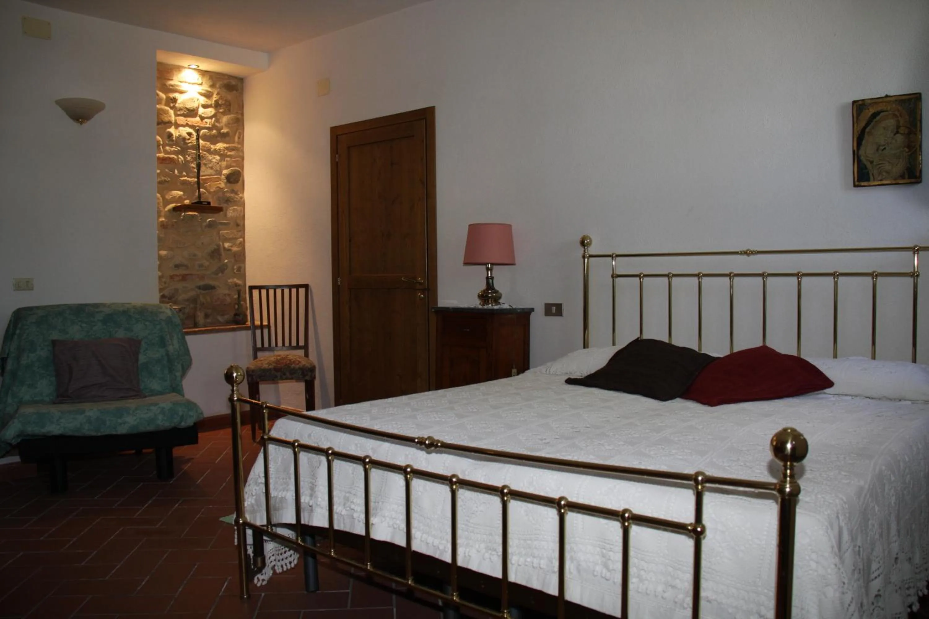 Bedroom, Bed in Podere La Chiusella B&B